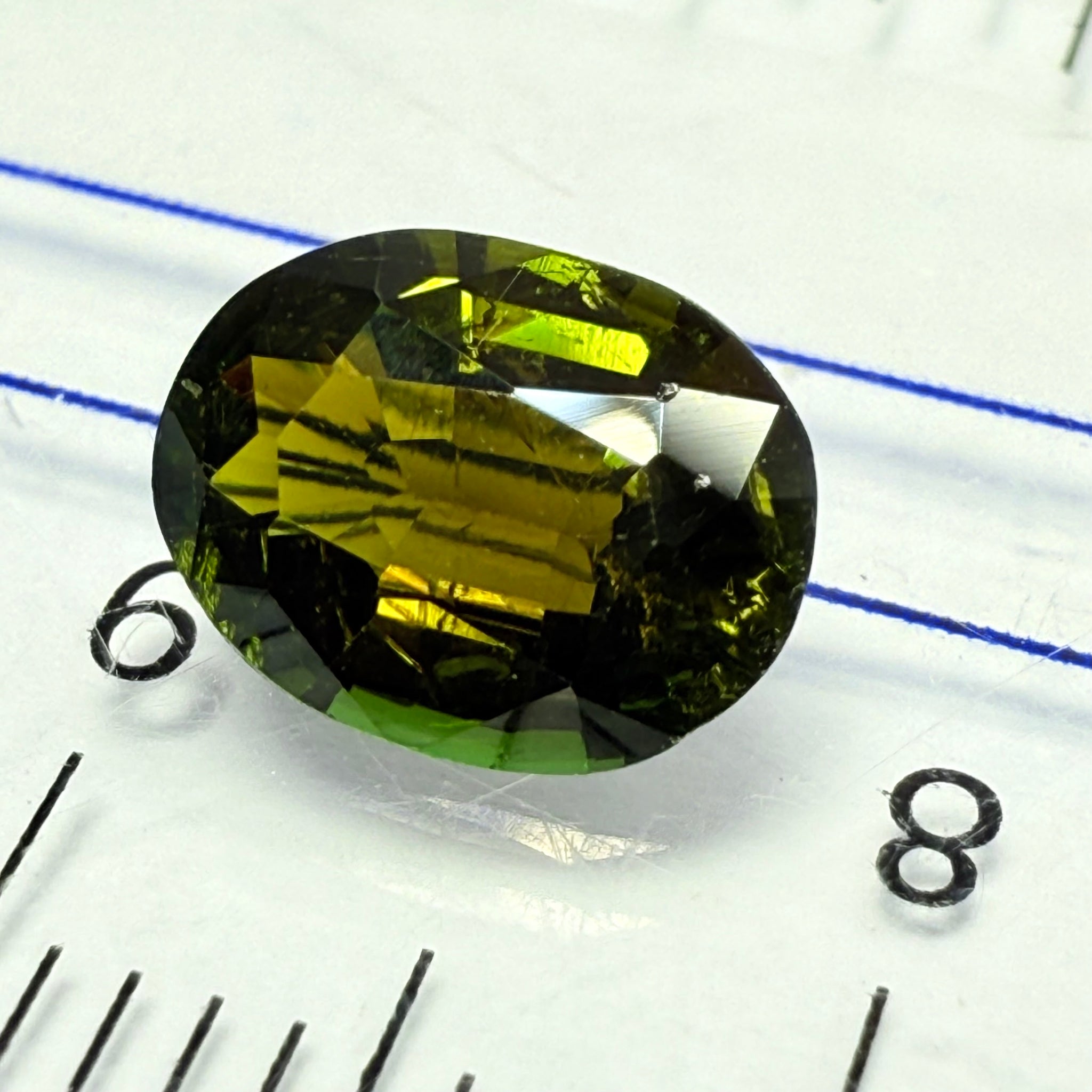 Tourmaline, 1.17ct, Tanzania, Untreated Unheated, native cut