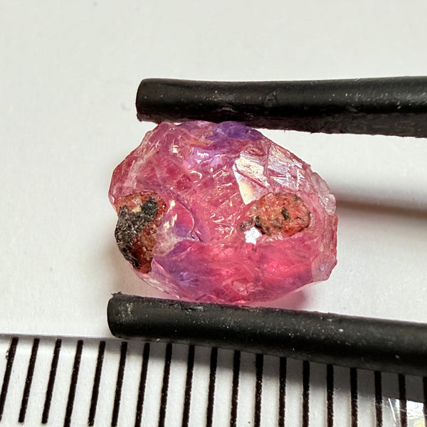 Winza Sapphire, 2.89ct, Winza, Tanzania, Untreated Unheated, flat stone, not for faceting, but great to set in jewellery as is