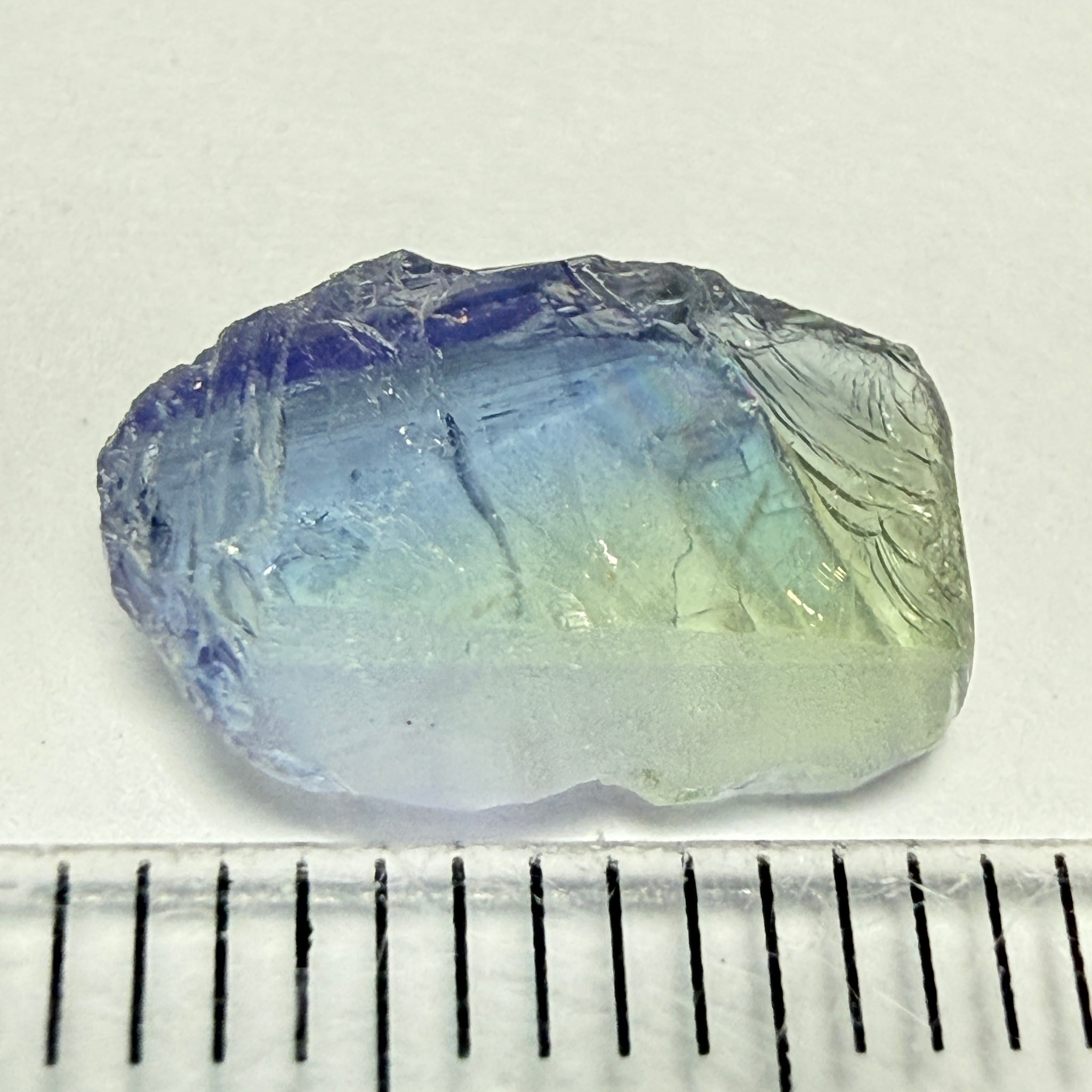 Tanzanite, 3.09ct, Tanzania, Untreated Unheated, flat and nice for setting as is in jewellery