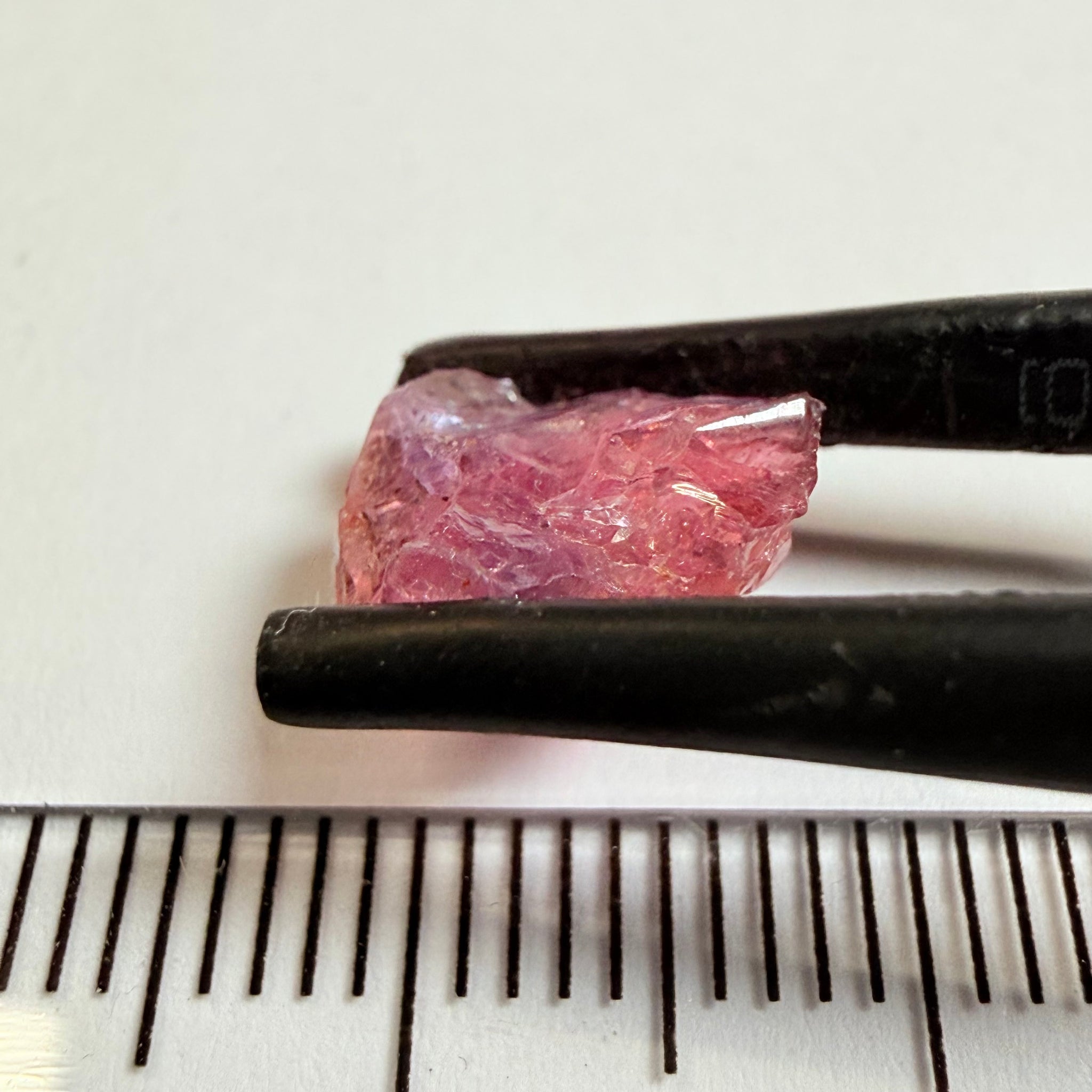 Winza Sapphire, 2.89ct, Winza, Tanzania, Untreated Unheated, flat stone, not for faceting, but great to set in jewellery as is