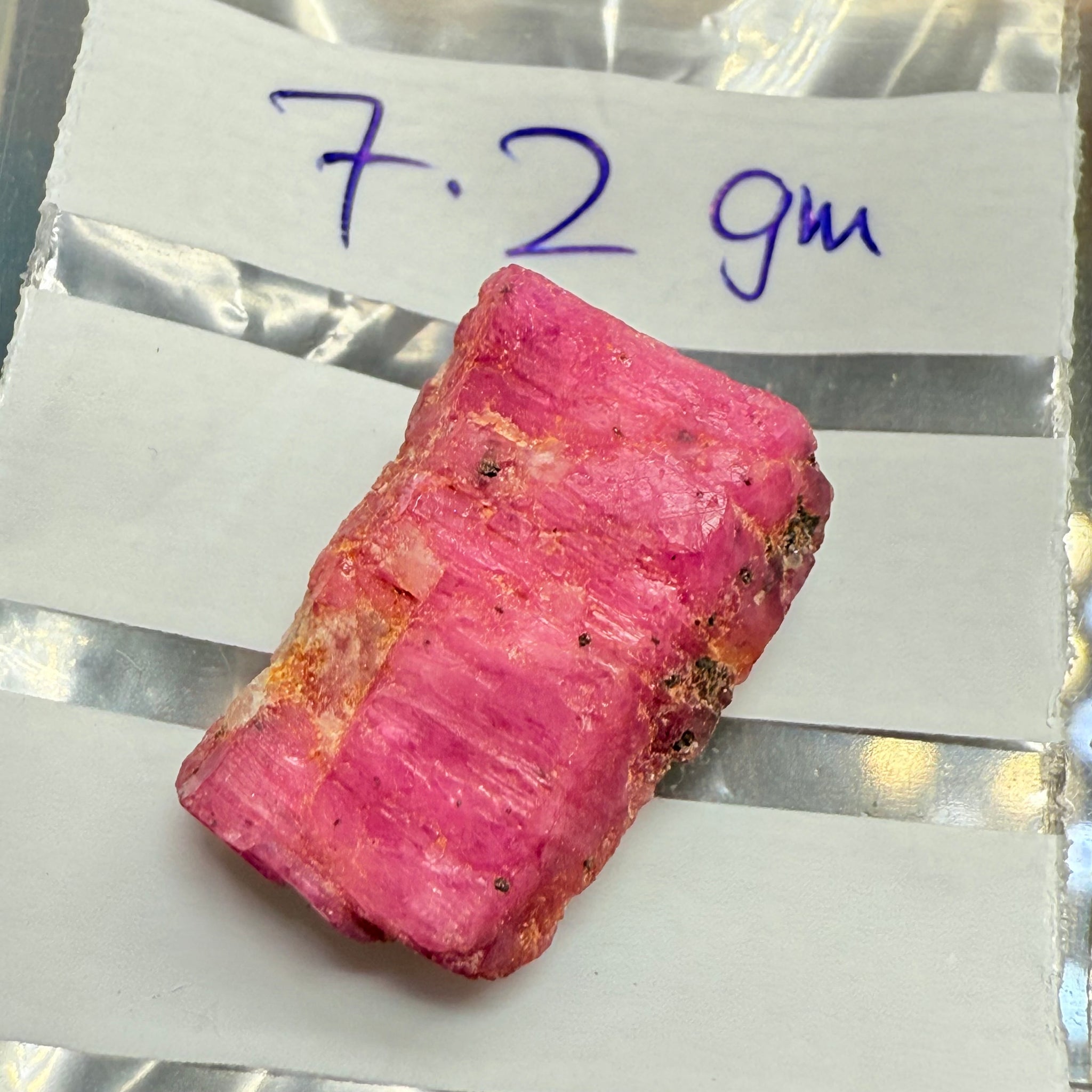 Sapphire Crystal, 7.20gm, Dodoma, Tanzania, Untreated Unheated