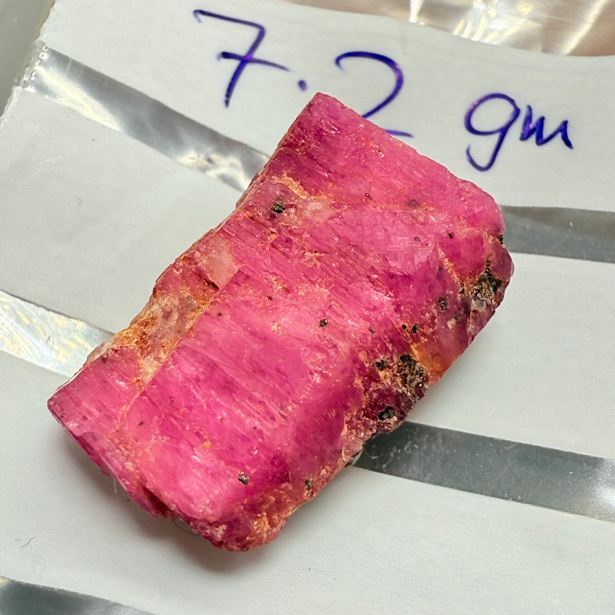 Sapphire Crystal, 7.20gm, Dodoma, Tanzania, Untreated Unheated