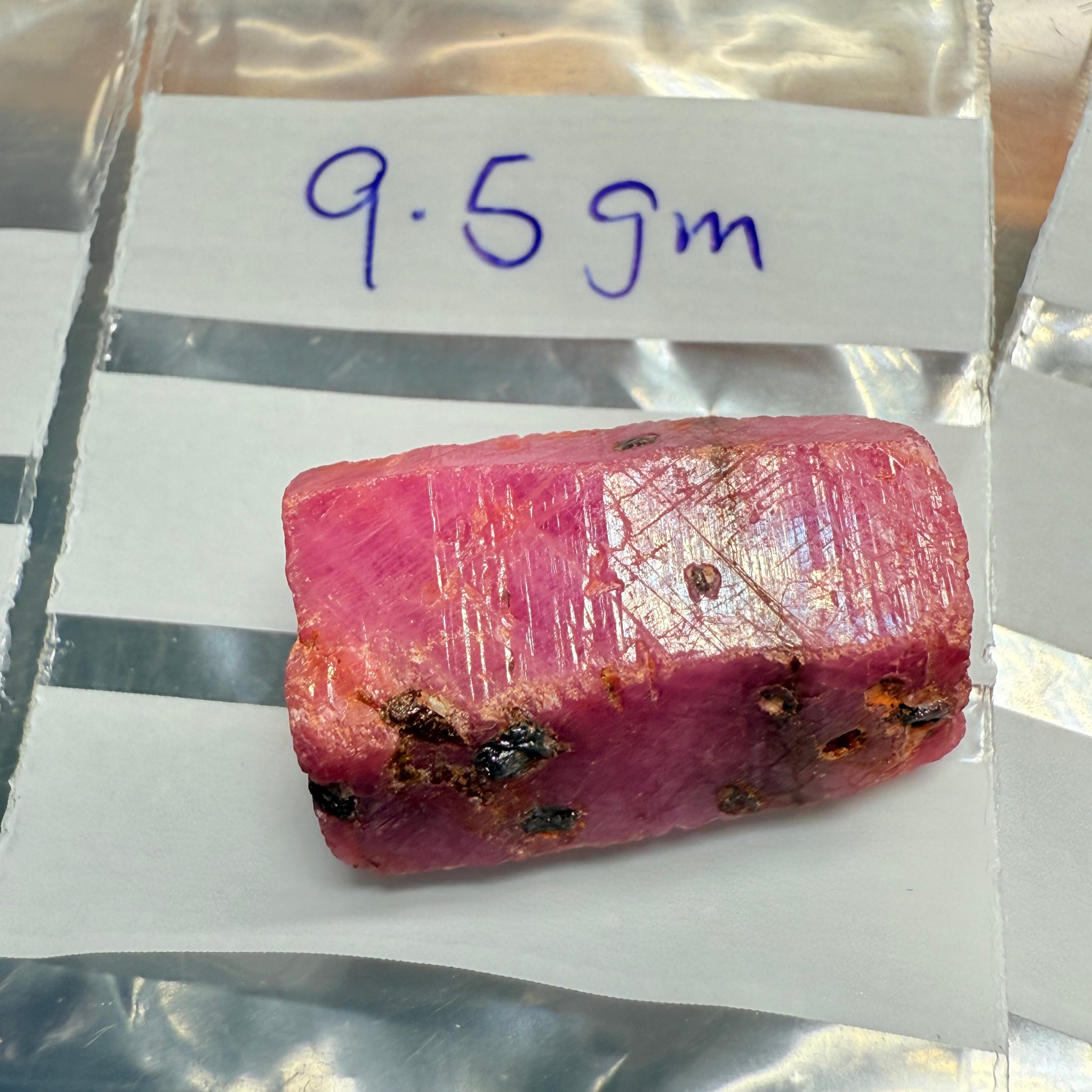 Sapphire Crystal, 9.50gm, Dodoma, Tanzania, Untreated Unheated