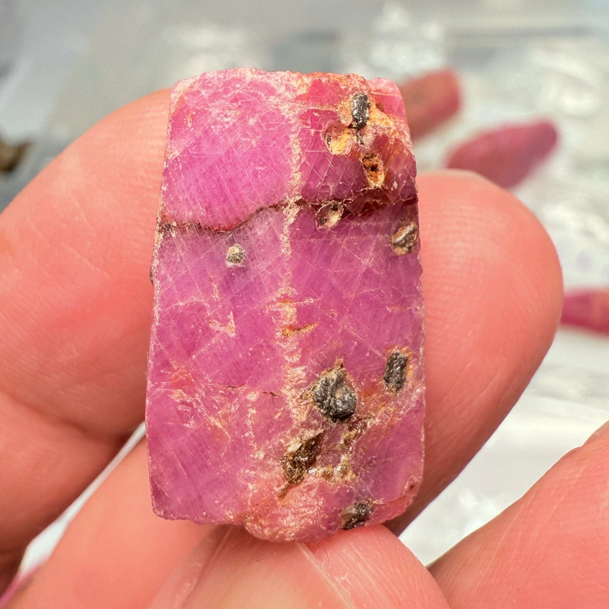 Sapphire Crystal, 9.50gm, Dodoma, Tanzania, Untreated Unheated