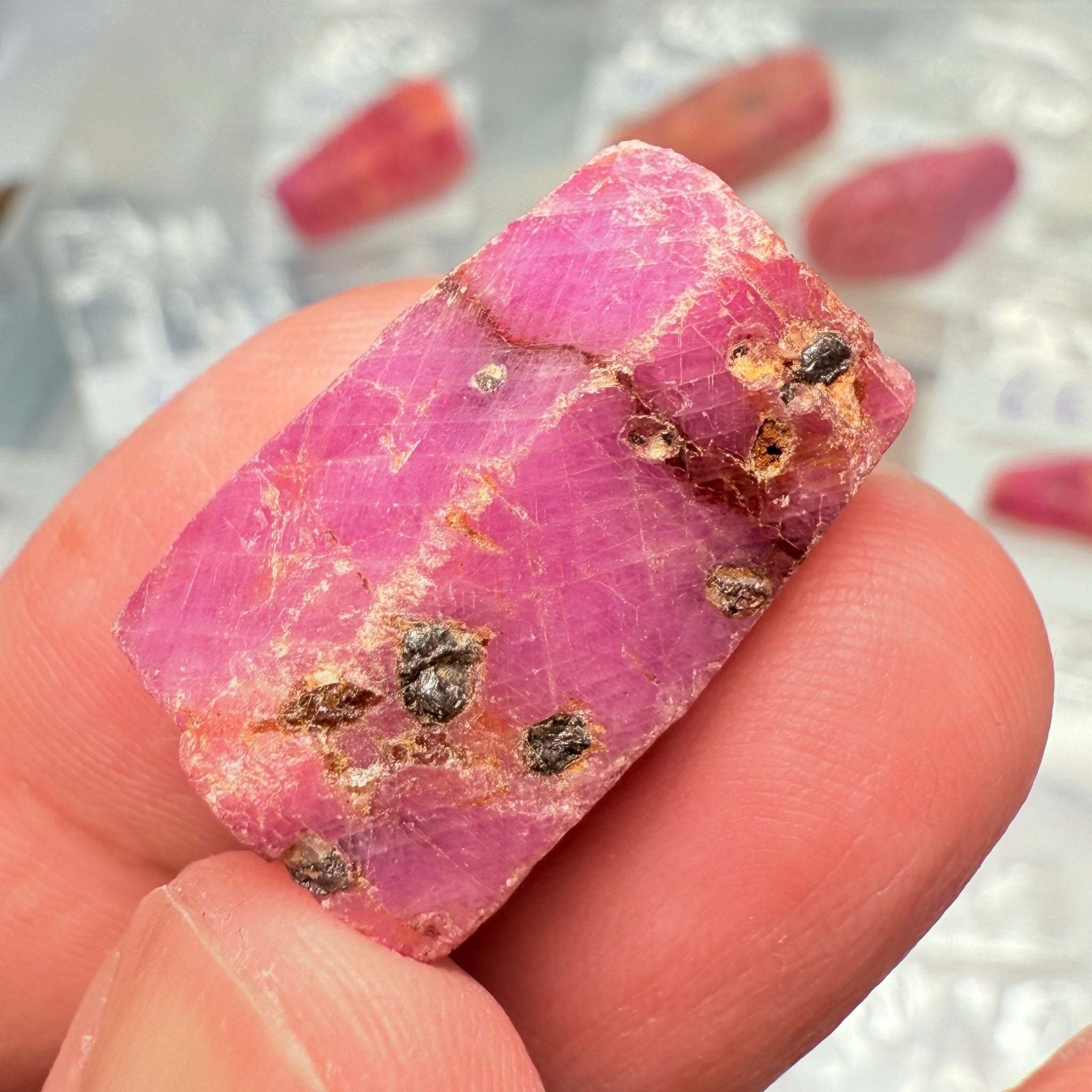 Sapphire Crystal, 9.50gm, Dodoma, Tanzania, Untreated Unheated