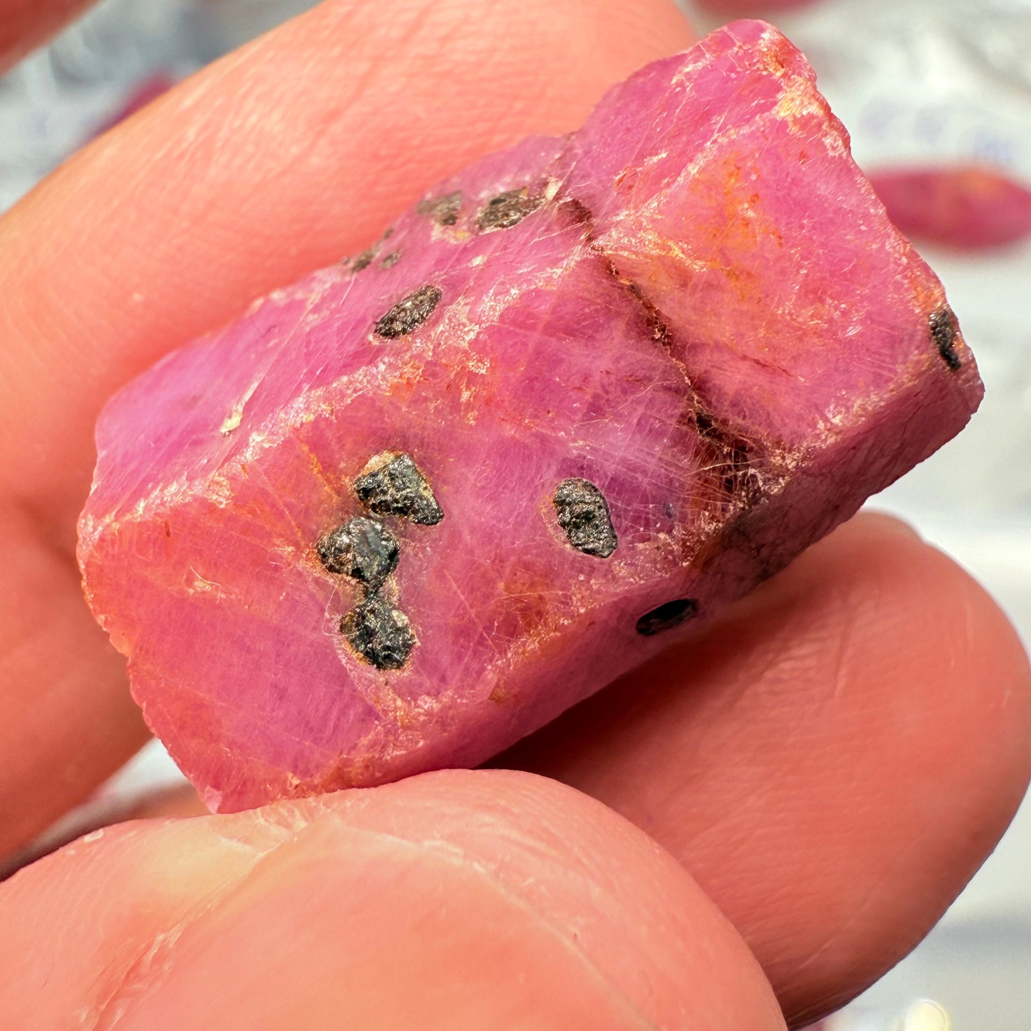 Sapphire Crystal, 9.50gm, Dodoma, Tanzania, Untreated Unheated