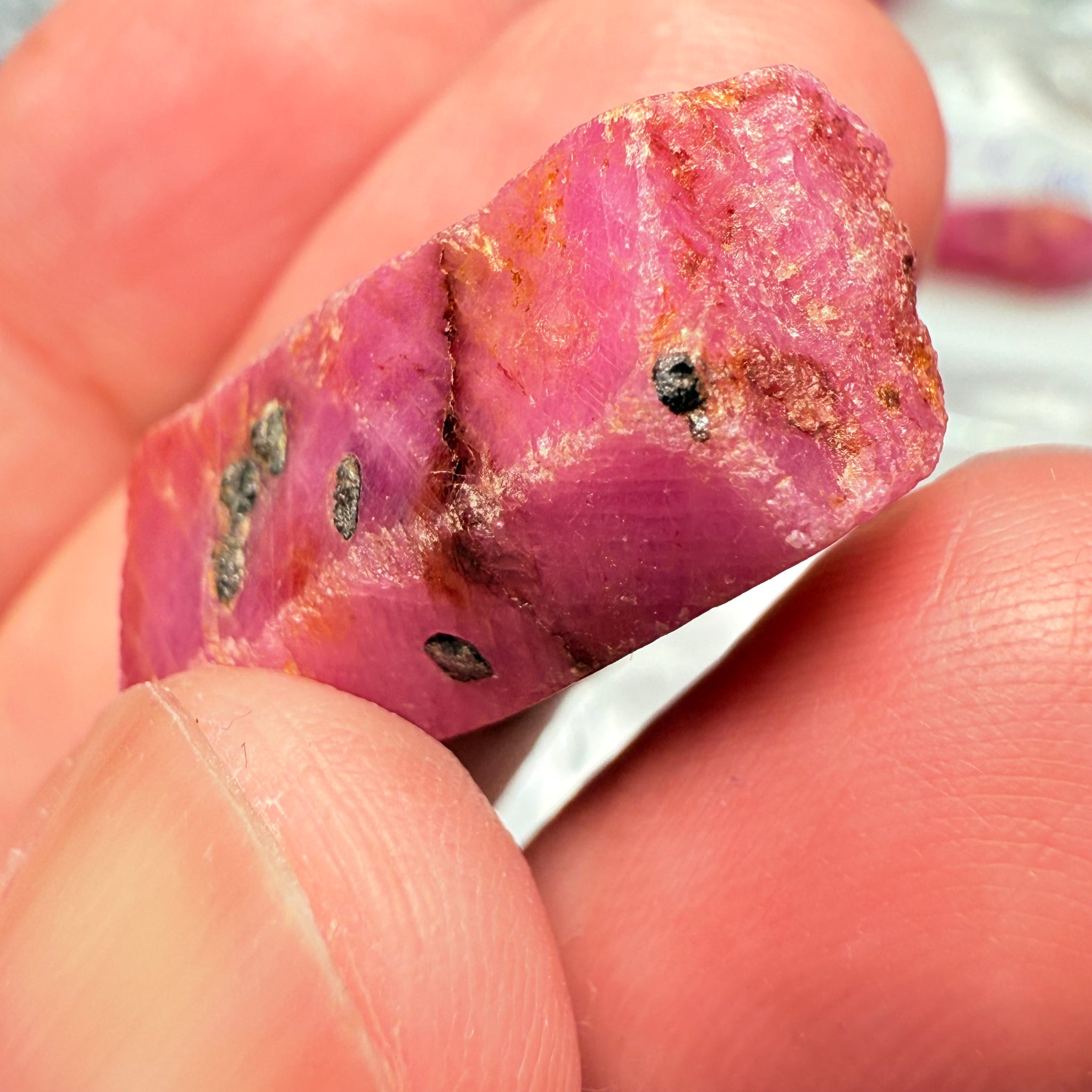 Sapphire Crystal, 9.50gm, Dodoma, Tanzania, Untreated Unheated