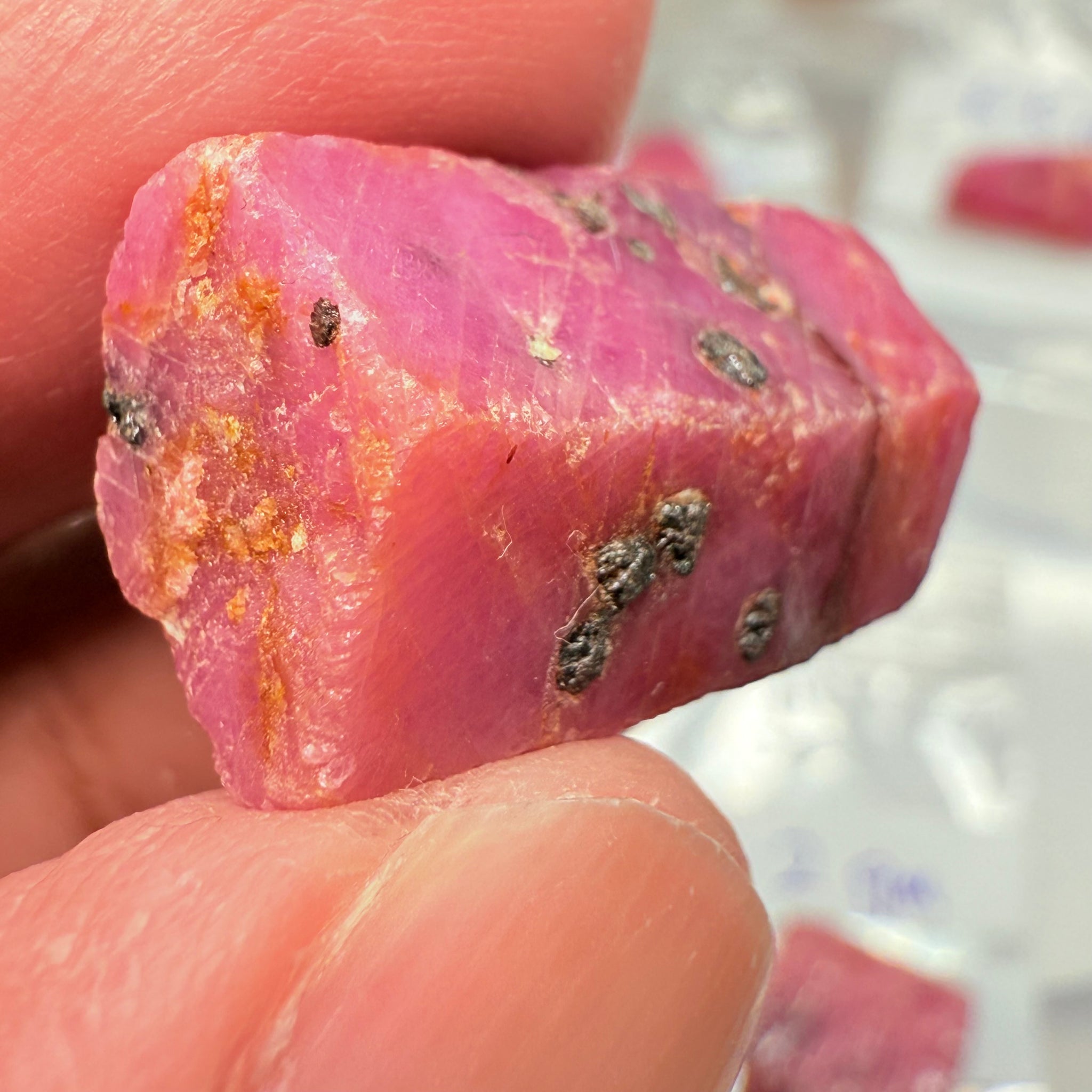 Sapphire Crystal, 9.50gm, Dodoma, Tanzania, Untreated Unheated