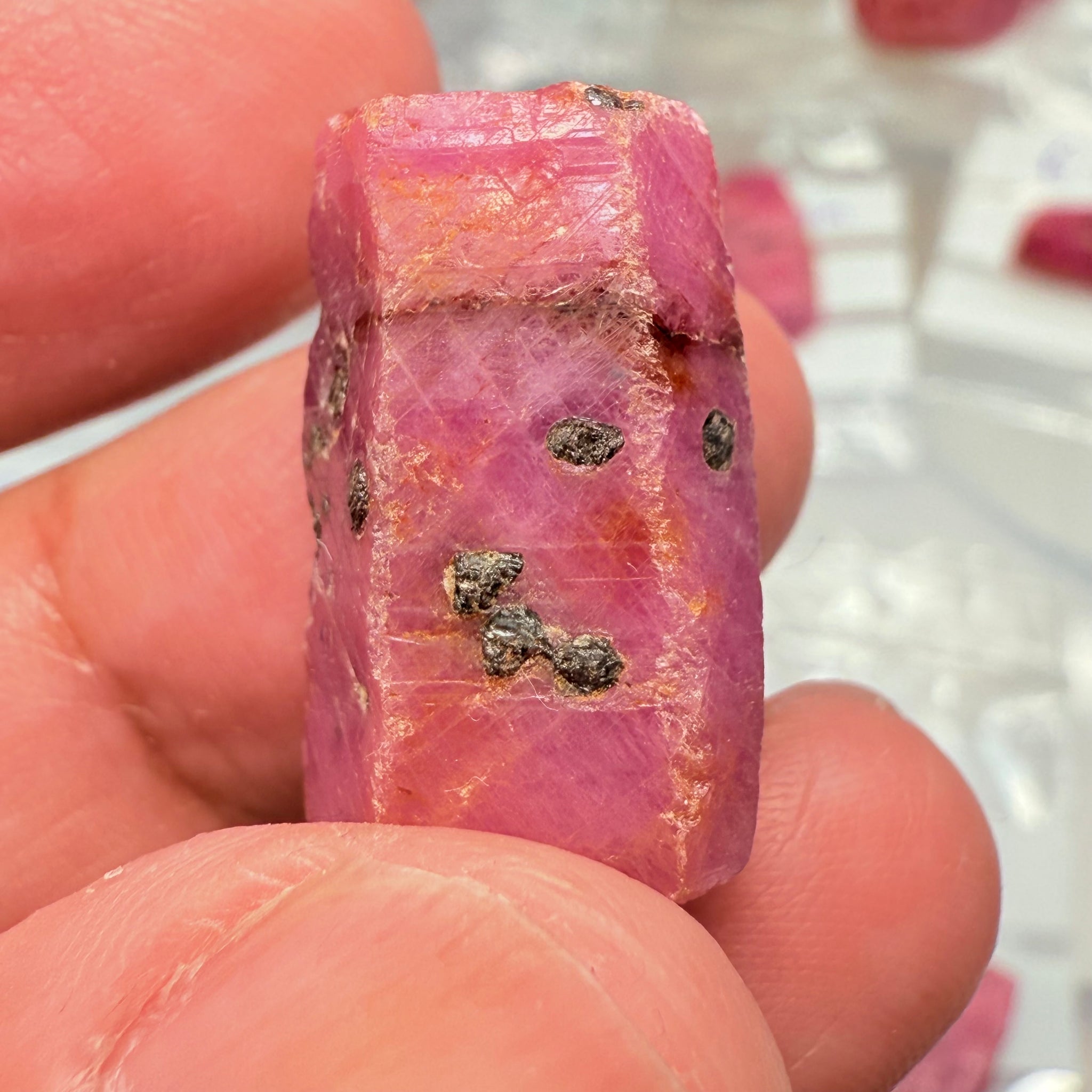 Sapphire Crystal, 9.50gm, Dodoma, Tanzania, Untreated Unheated