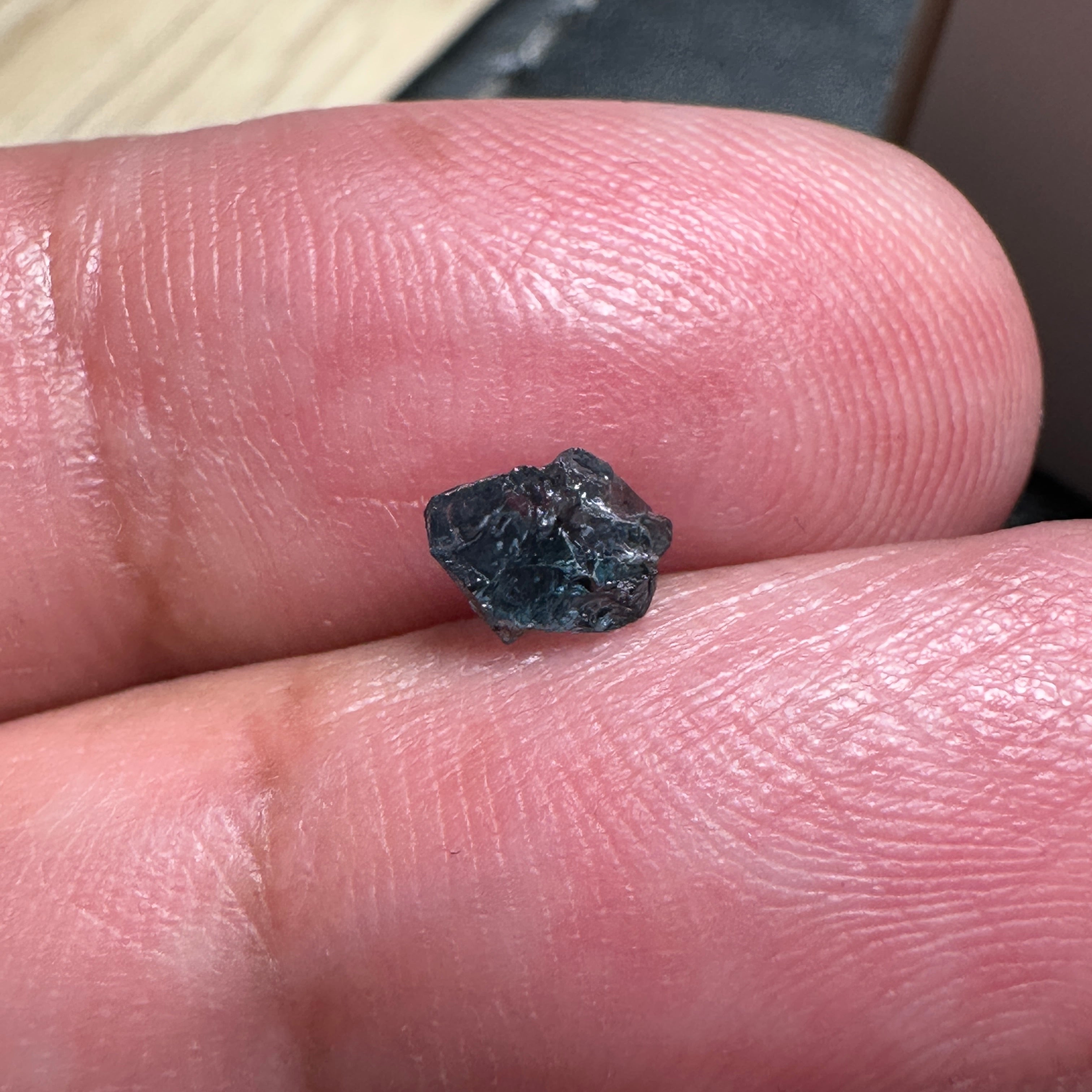 0.68ct Cobalt Spinel, Mahenge, Tanzania, Untreated Unheated