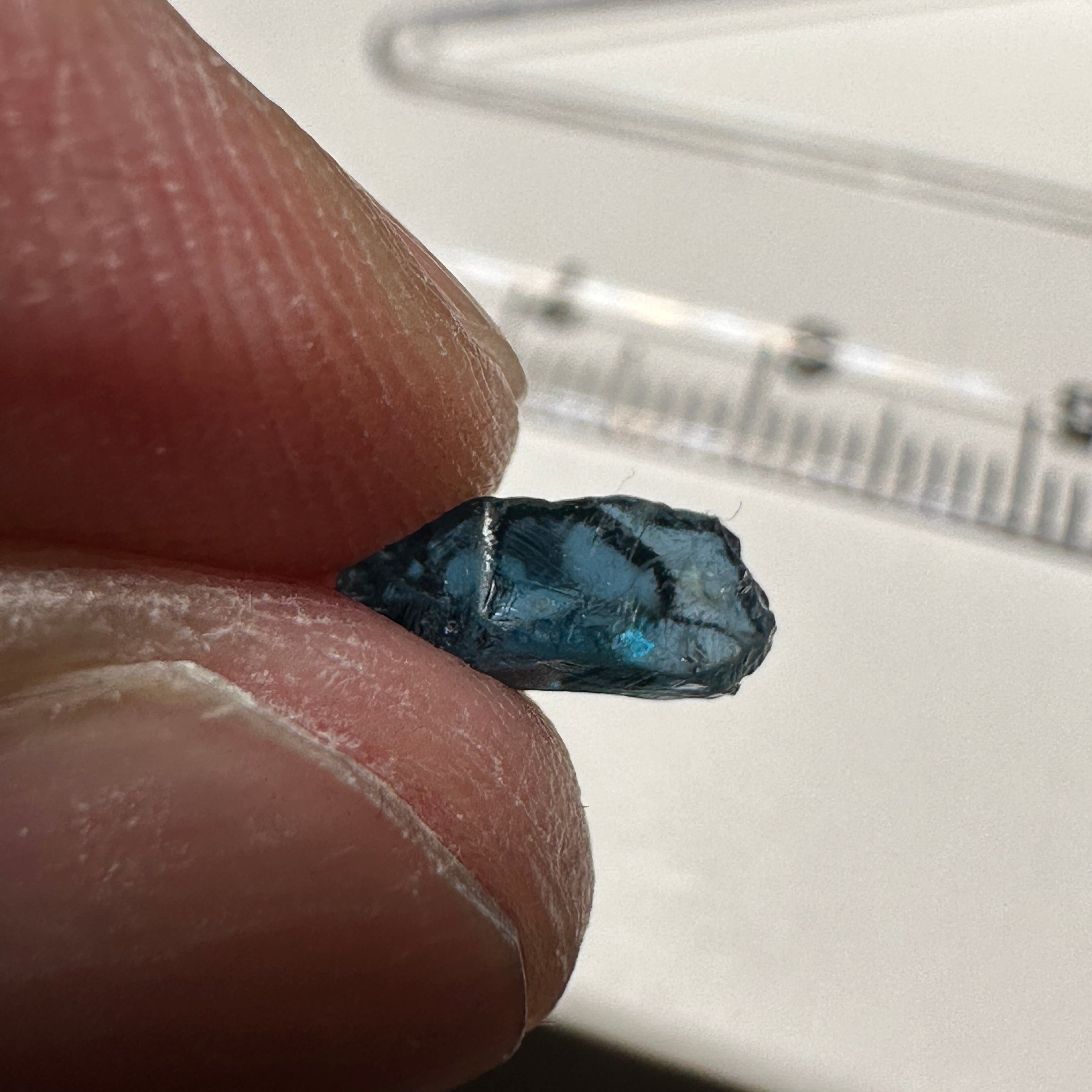 0.97ct Cobalt Spinel, Mahenge, Tanzania, Untreated Unheated
