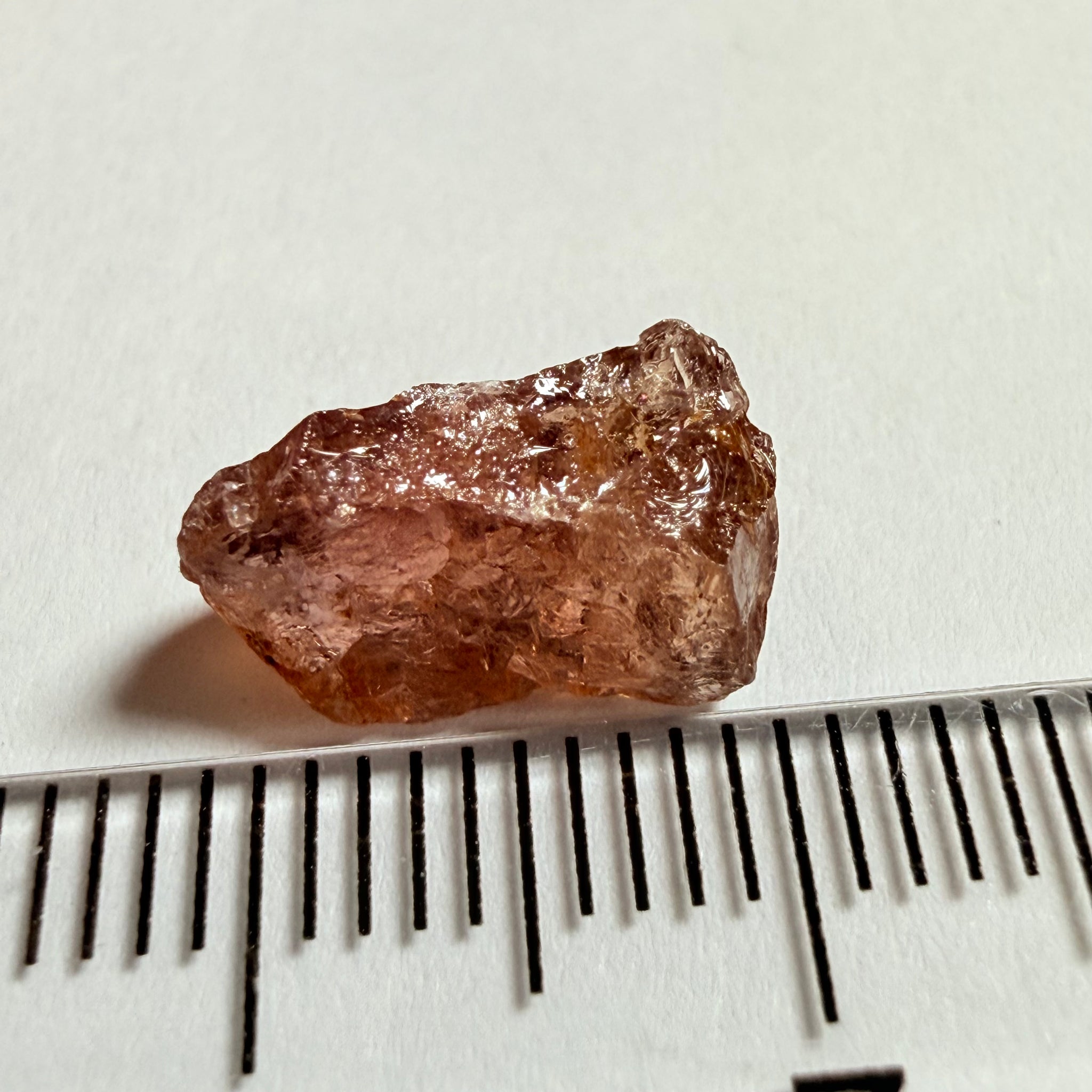 Umba Sapphire, 3.61ct, Umba Valley, Tanzania, Untreated Unheated. Too flat to facet but set it in jewellery as is