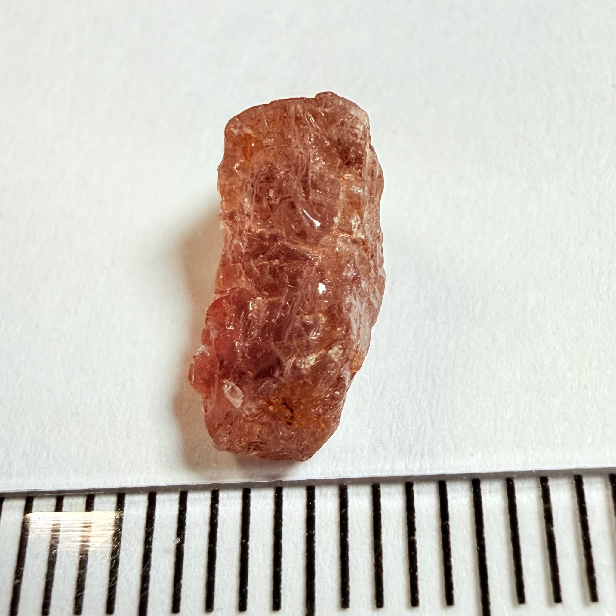Umba Sapphire, 3.61ct, Umba Valley, Tanzania, Untreated Unheated. Too flat to facet but set it in jewellery as is