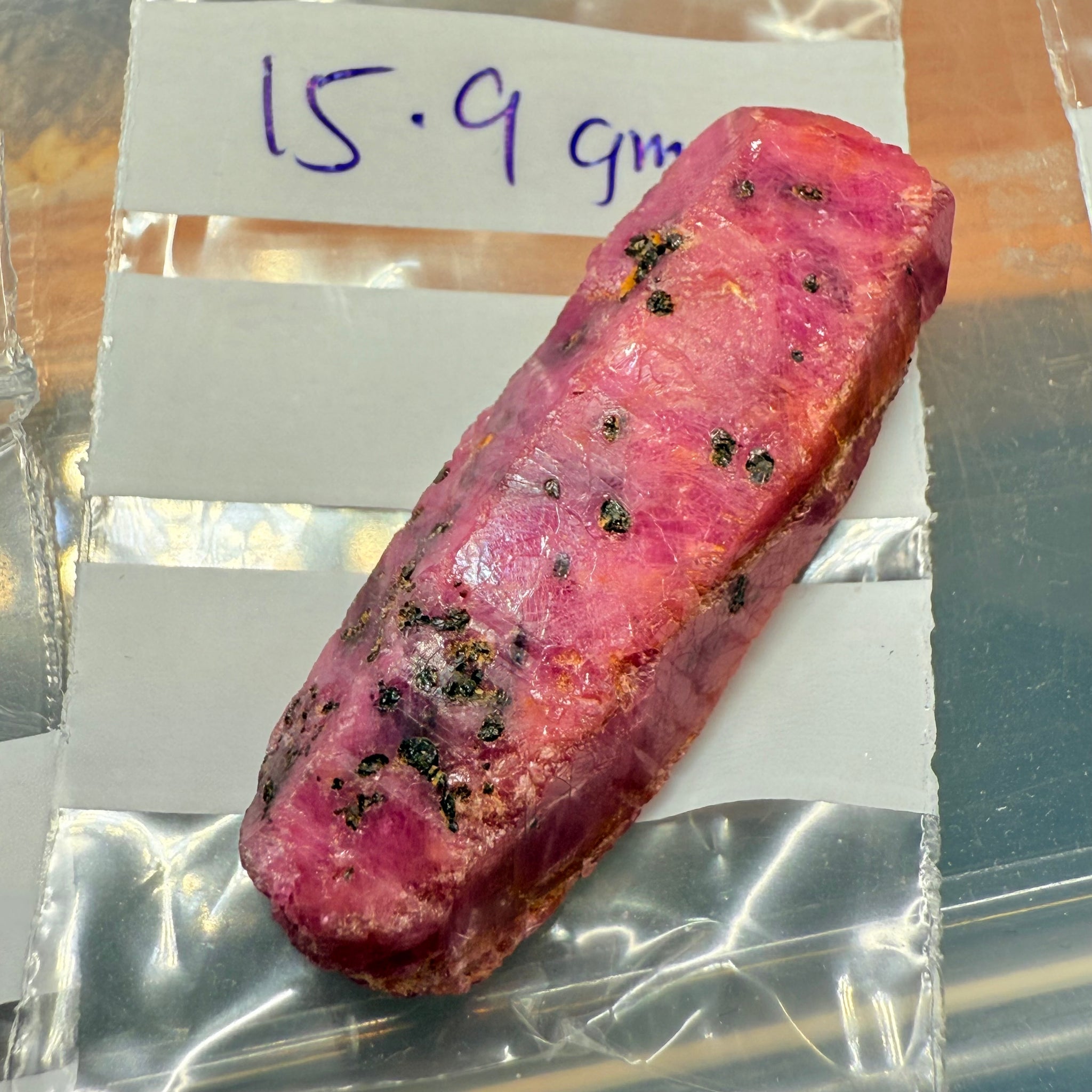 Sapphire Crystal, 15.90gm, Dodoma, Tanzania, Untreated Unheated