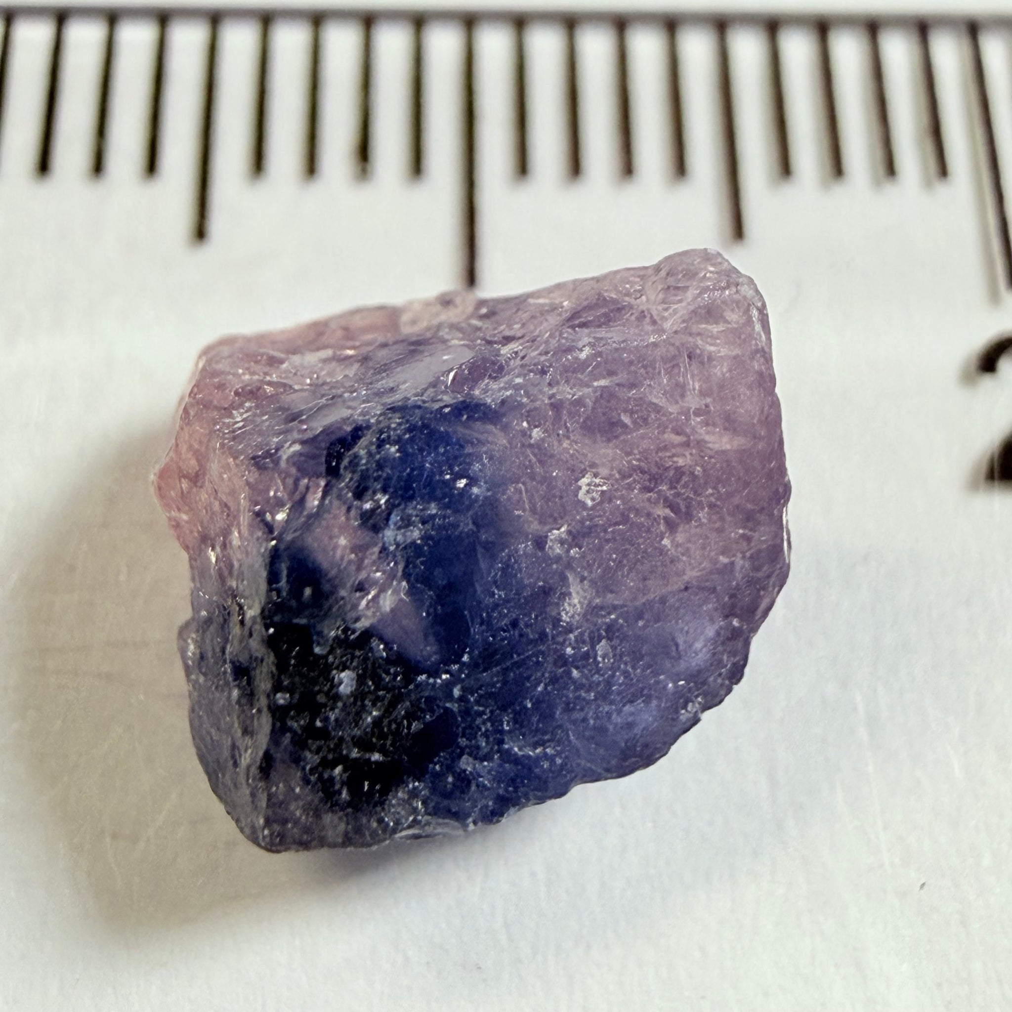 Winza Sapphire, 4.80ct, Winza, Tanzania, Untreated Unheated, there is a moderately included facetable portion in there but great to set in jewellery as is or cab