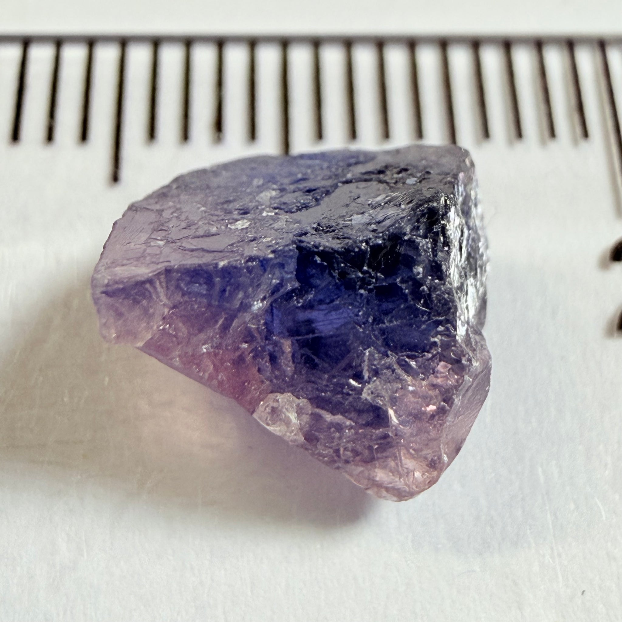 Winza Sapphire, 4.80ct, Winza, Tanzania, Untreated Unheated, there is a moderately included facetable portion in there but great to set in jewellery as is or cab