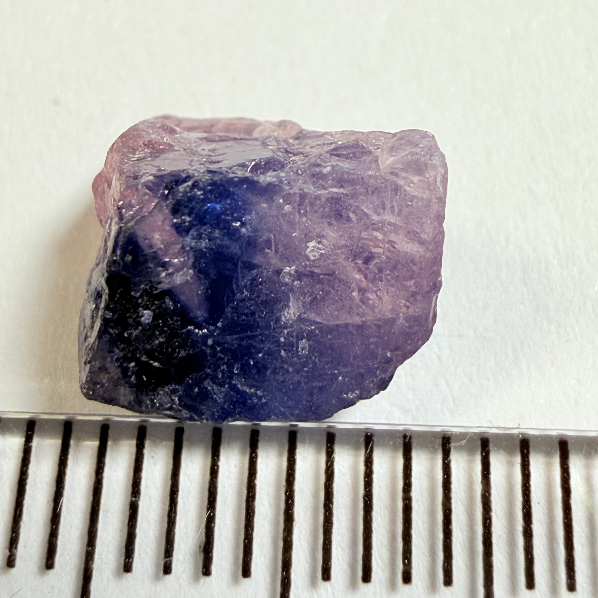 Winza Sapphire, 4.80ct, Winza, Tanzania, Untreated Unheated, there is a moderately included facetable portion in there but great to set in jewellery as is or cab
