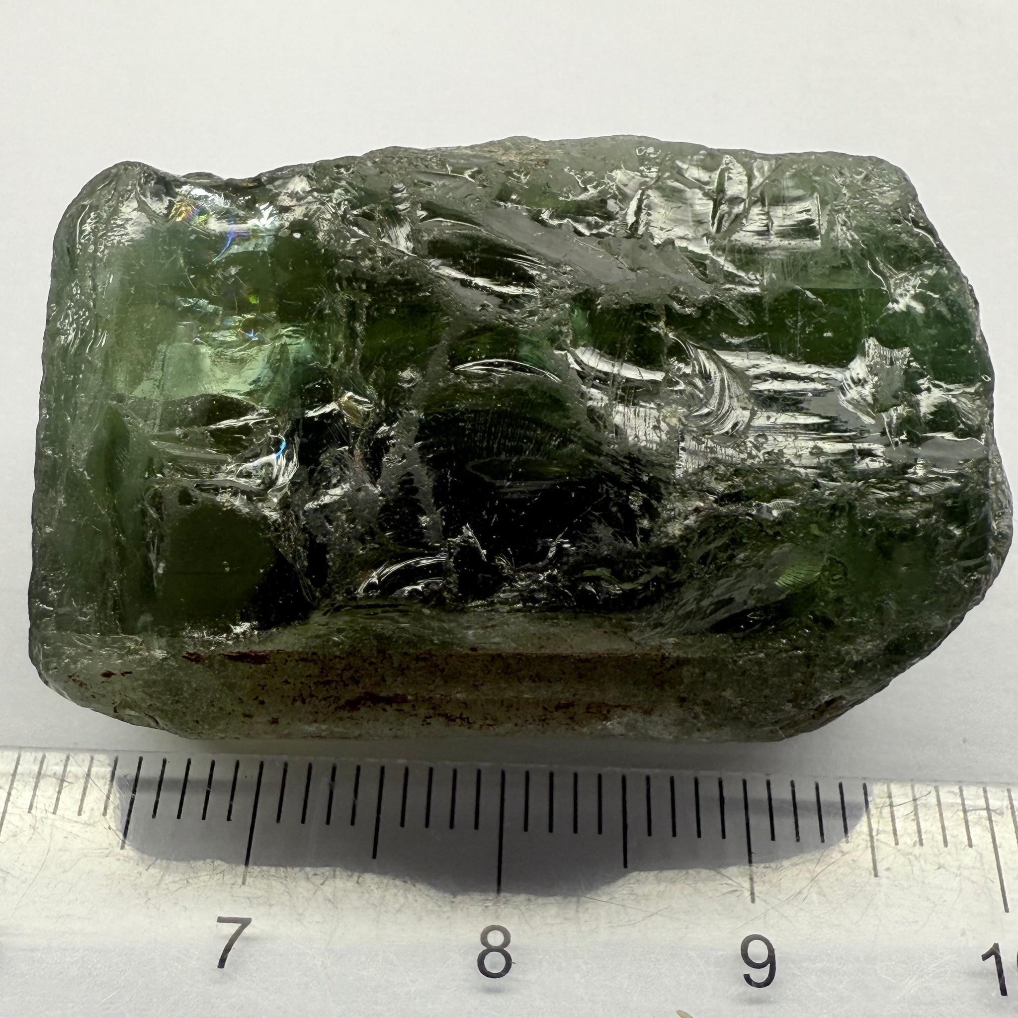 Apatite crystal, Cabbing rough, 191.87ct, Tanzania, Untreated Unheated, silky cabbing rough, see video