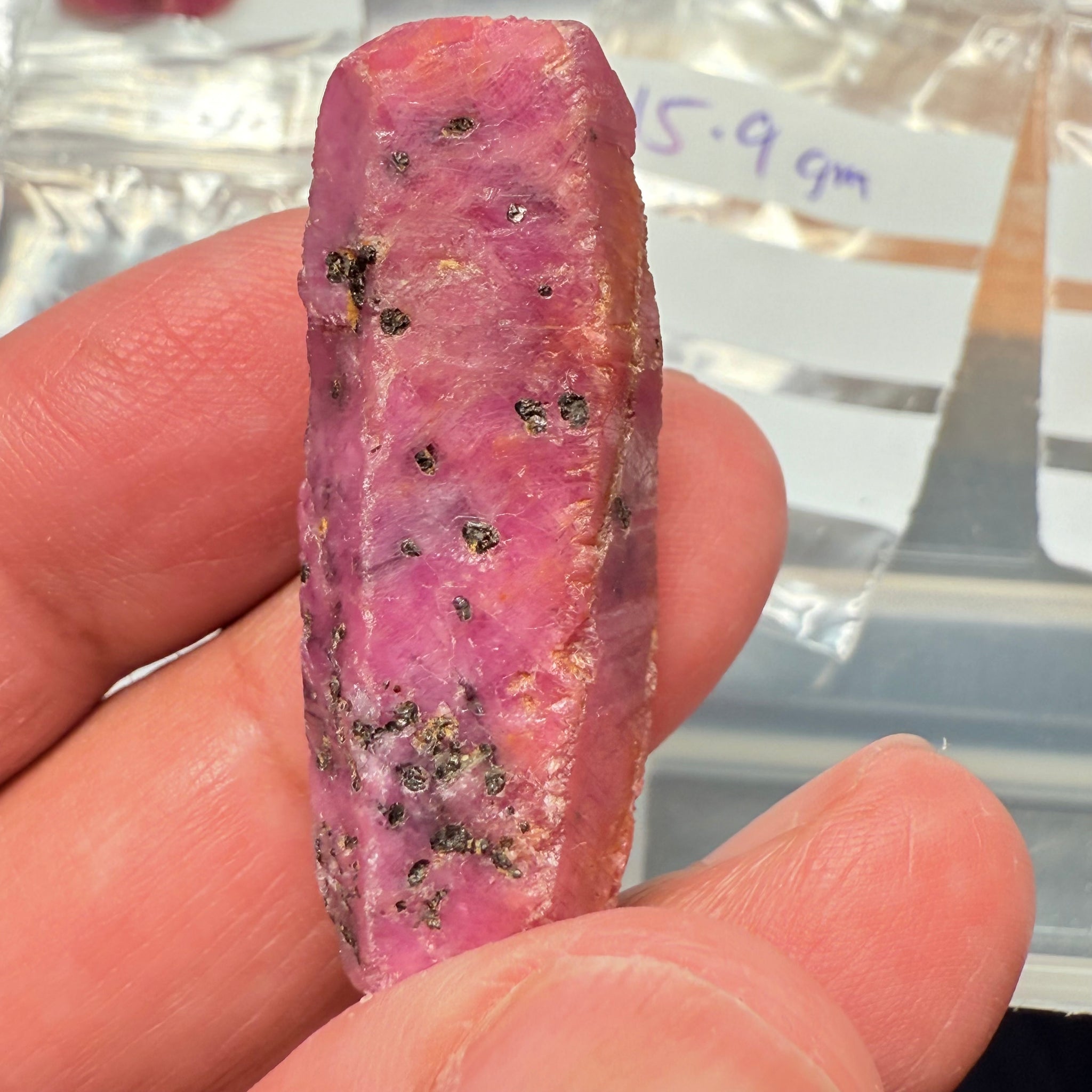 Sapphire Crystal, 15.90gm, Dodoma, Tanzania, Untreated Unheated