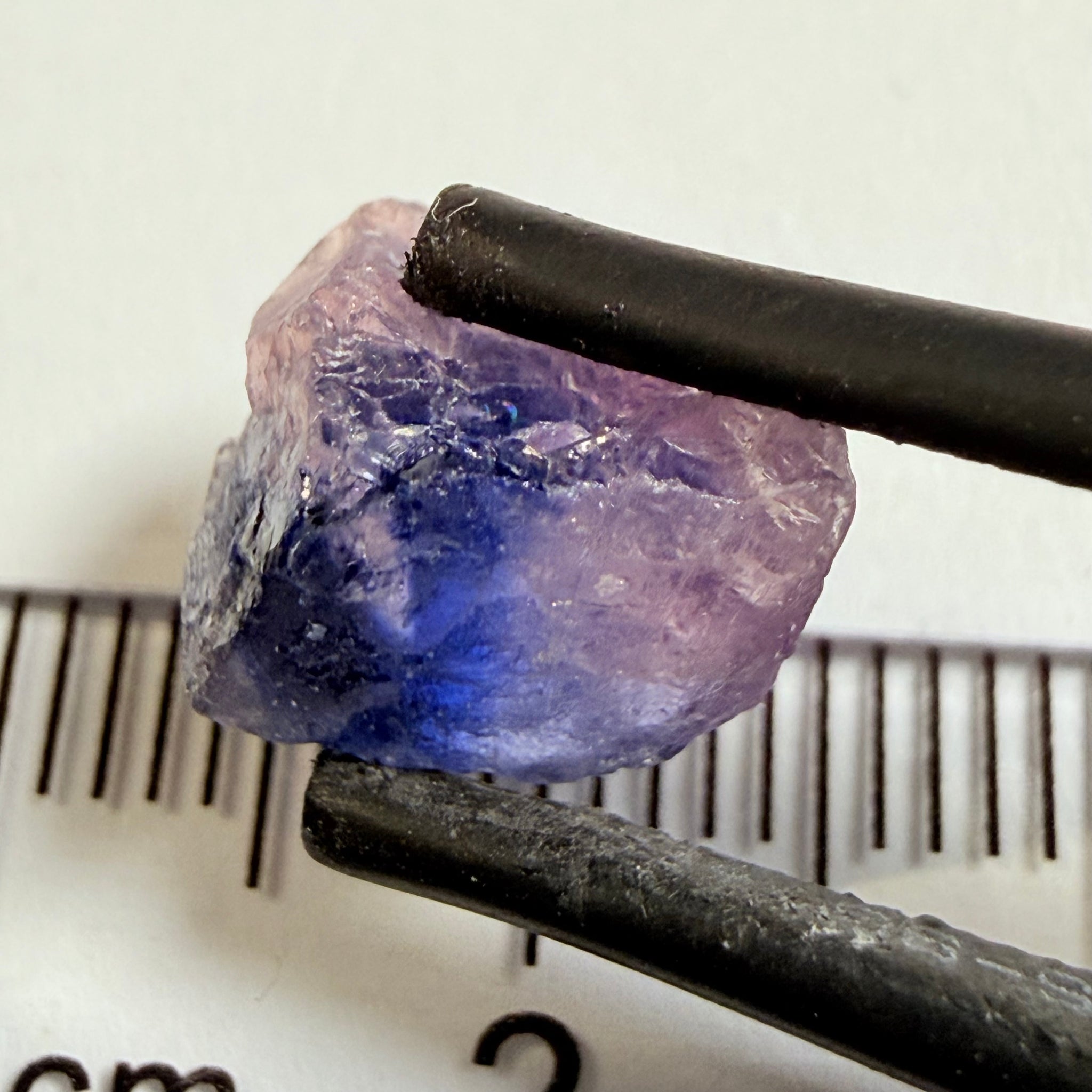 Winza Sapphire, 4.80ct, Winza, Tanzania, Untreated Unheated, there is a moderately included facetable portion in there but great to set in jewellery as is or cab