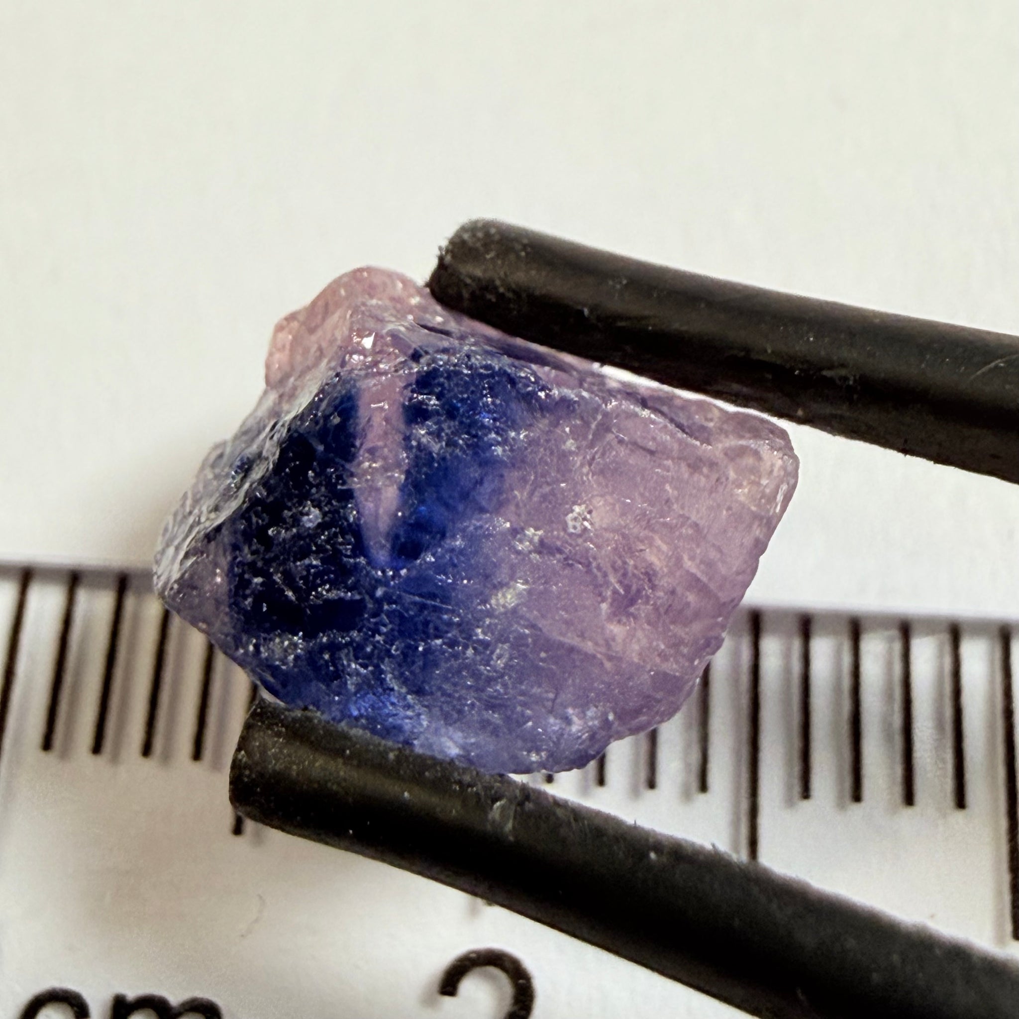 Winza Sapphire, 4.80ct, Winza, Tanzania, Untreated Unheated, there is a moderately included facetable portion in there but great to set in jewellery as is or cab