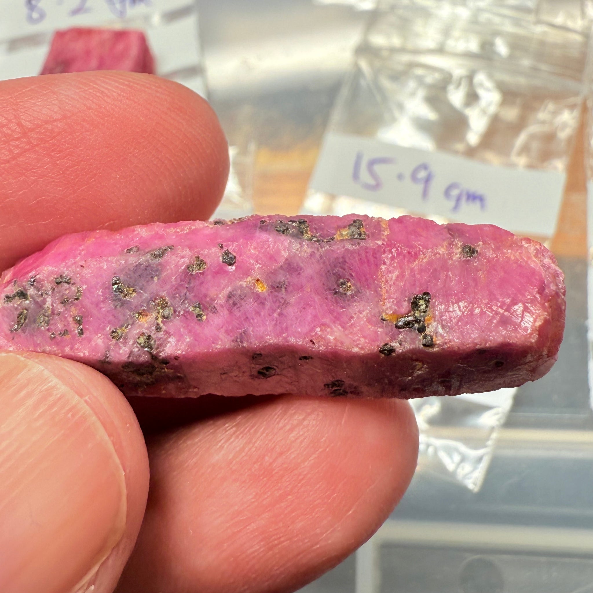 Sapphire Crystal, 15.90gm, Dodoma, Tanzania, Untreated Unheated