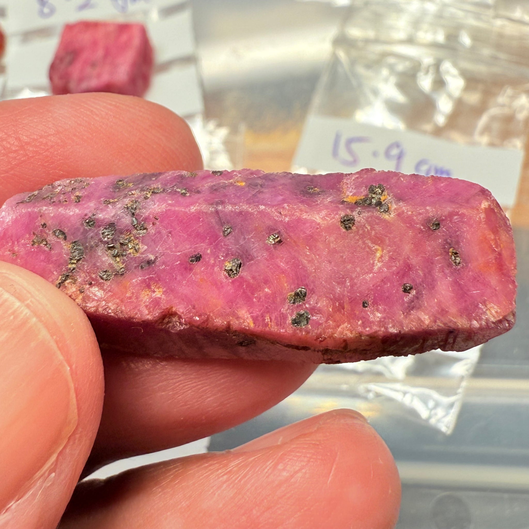 Sapphire Crystal, 15.90gm, Dodoma, Tanzania, Untreated Unheated