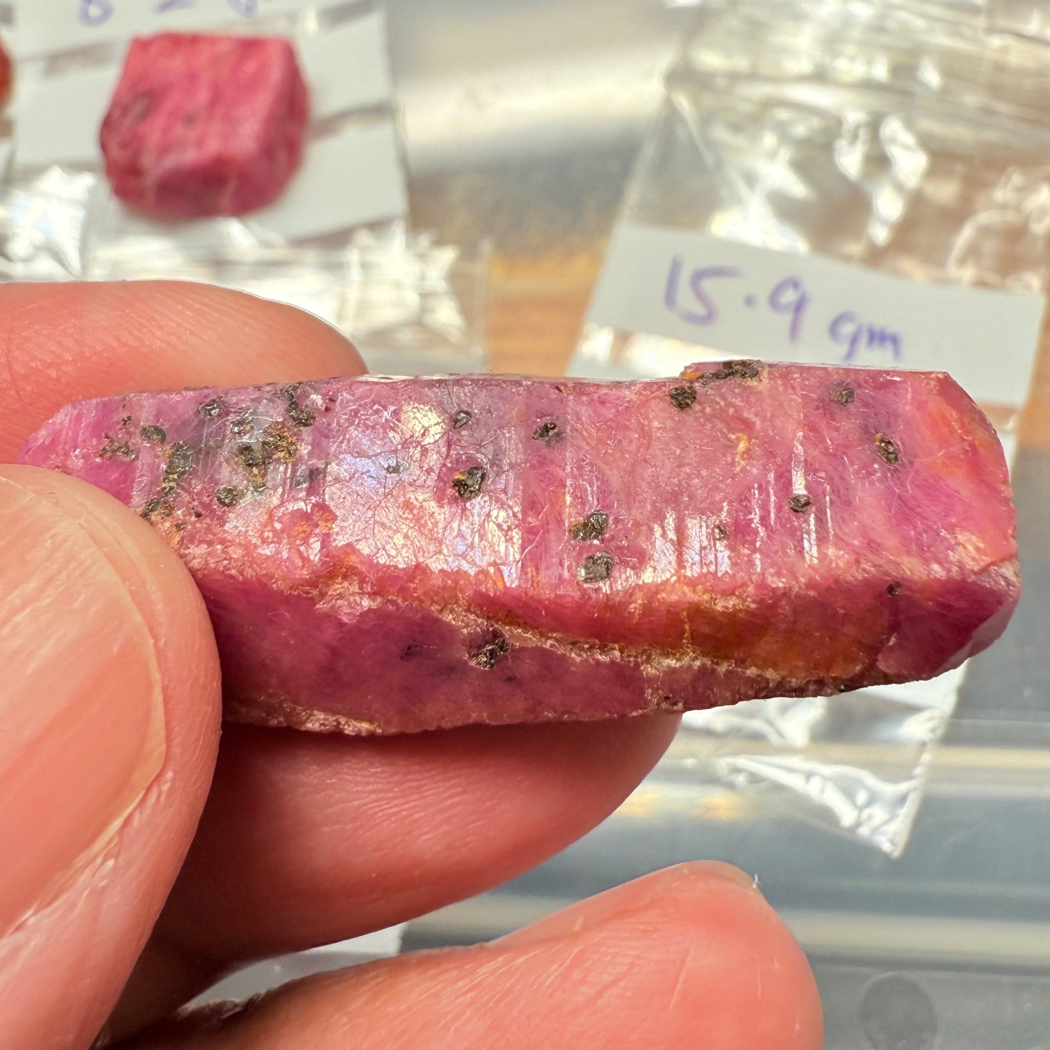 Sapphire Crystal, 15.90gm, Dodoma, Tanzania, Untreated Unheated