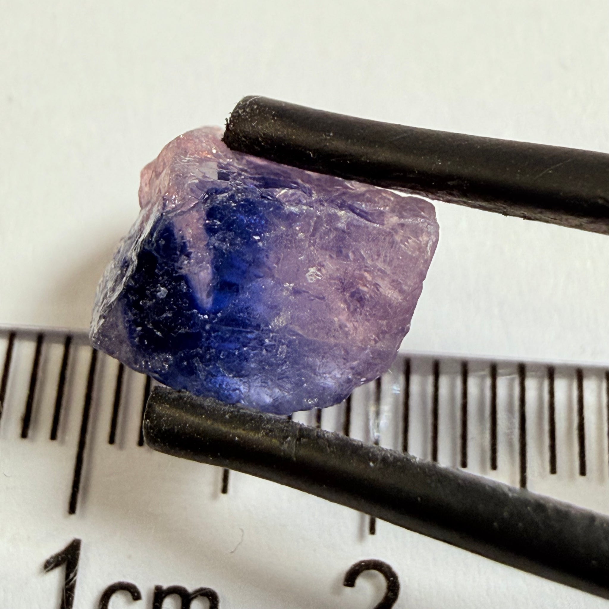 Winza Sapphire, 4.80ct, Winza, Tanzania, Untreated Unheated, there is a moderately included facetable portion in there but great to set in jewellery as is or cab
