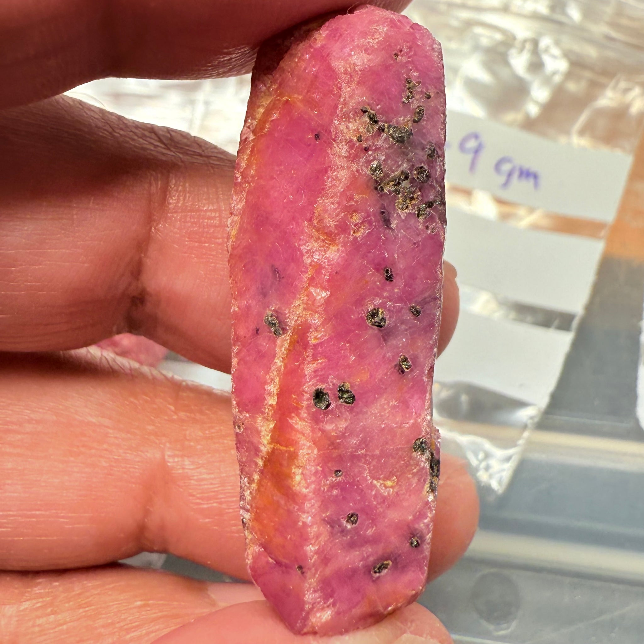 Sapphire Crystal, 15.90gm, Dodoma, Tanzania, Untreated Unheated