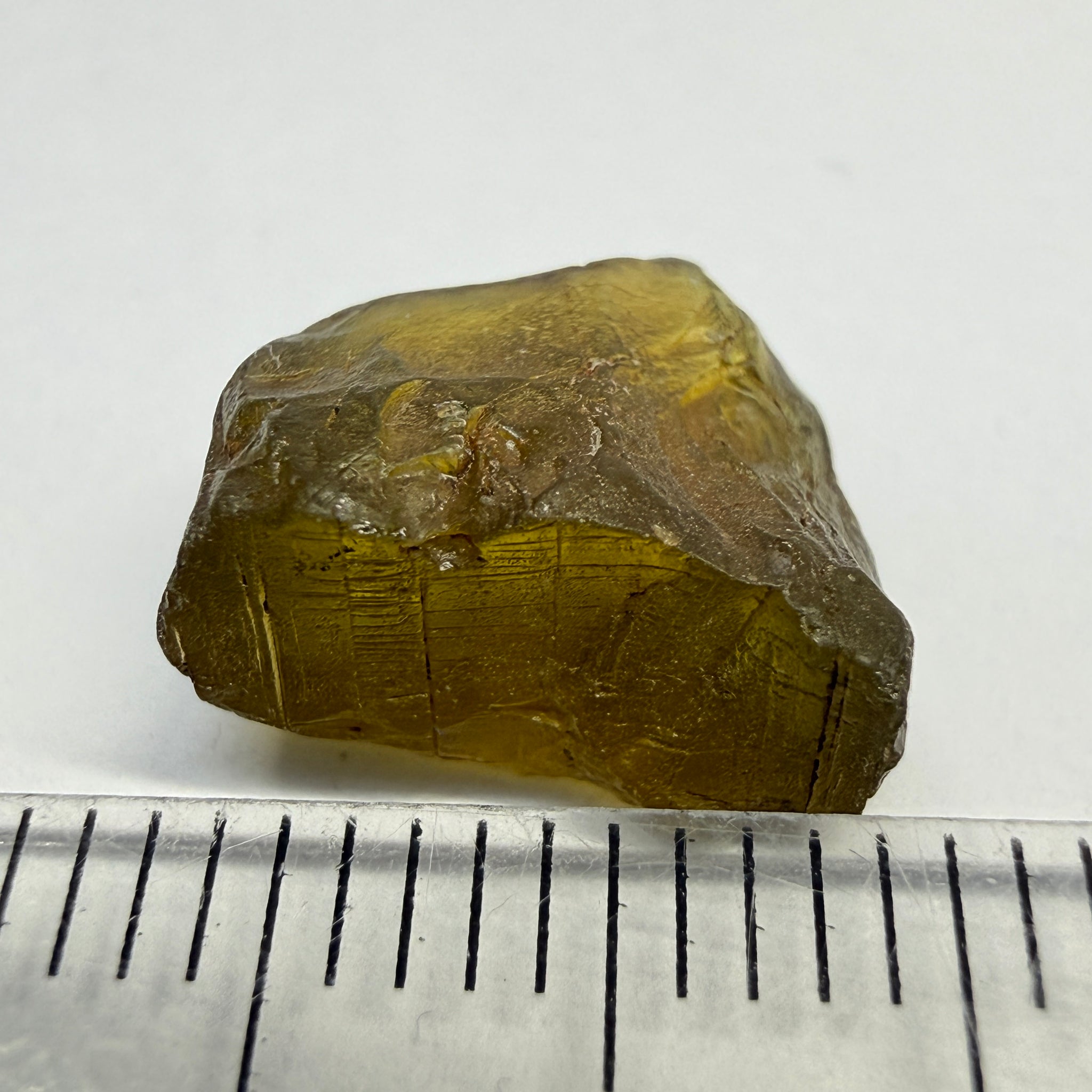 Peridot, 5.20ct, Tanzania, Untreated Unheated, muddy green colour, see shape, vvs