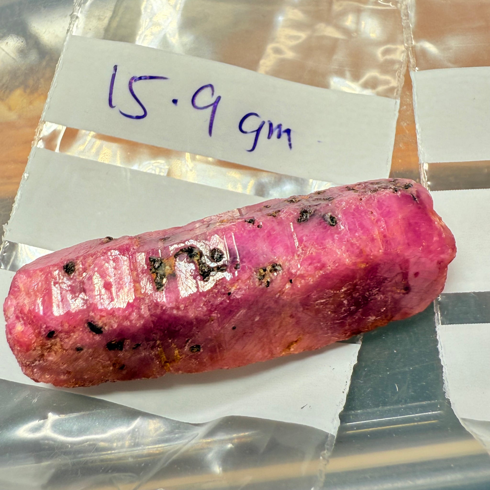 Sapphire Crystal, 15.90gm, Dodoma, Tanzania, Untreated Unheated