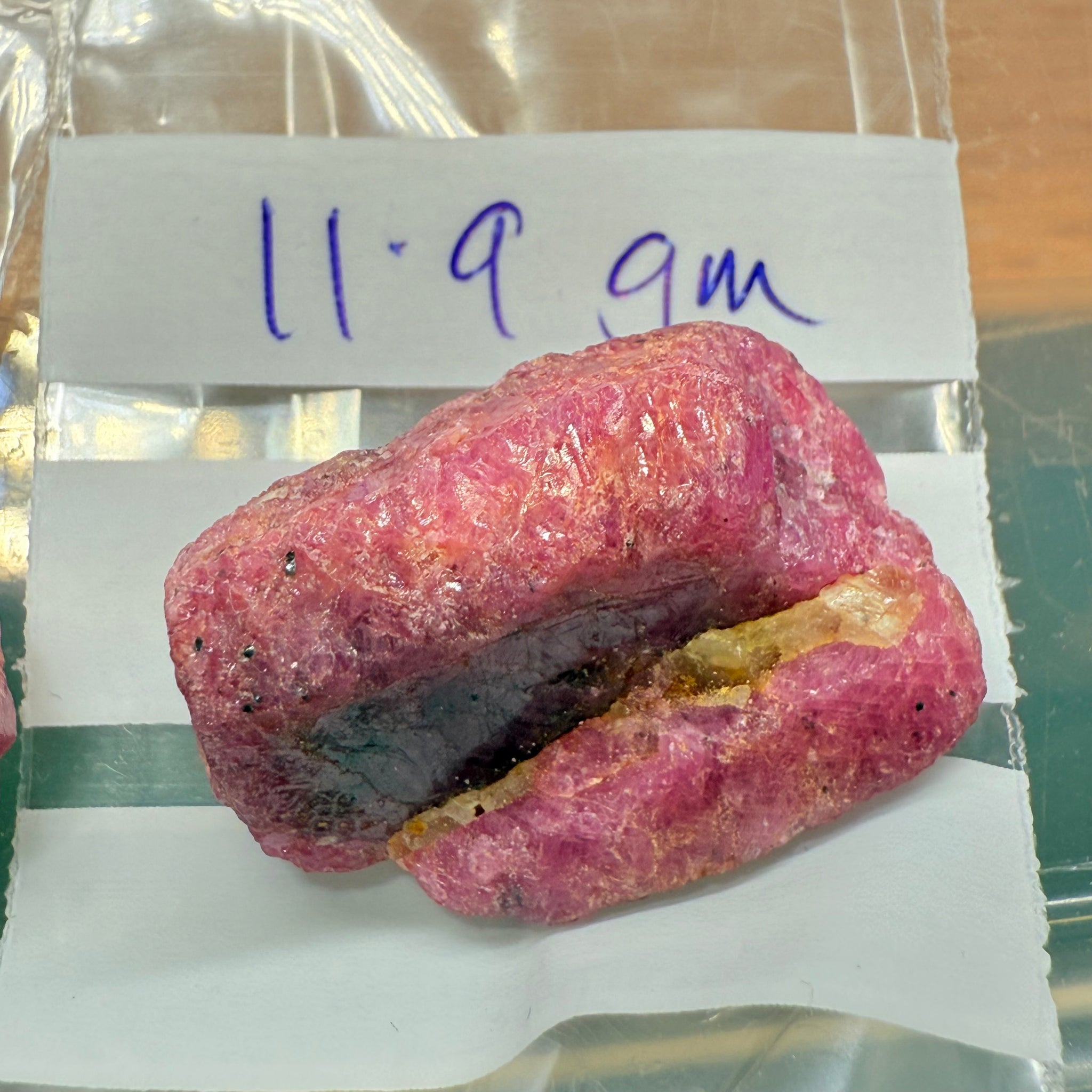 Sapphire Crystal, 11.90gm, Dodoma, Tanzania, Untreated Unheated