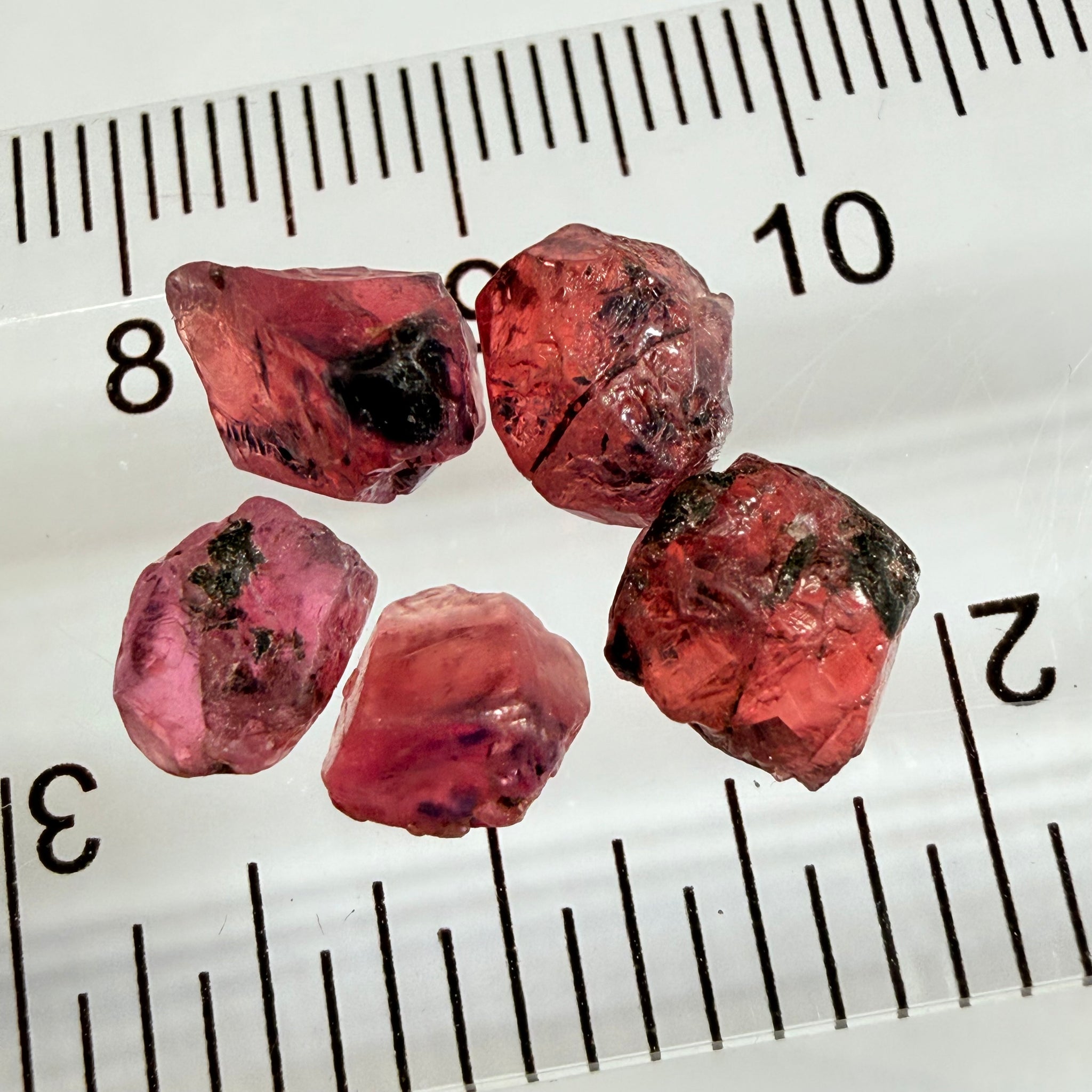 Winza Sapphire Lot, 12.24ct, Winza, Tanzania, Untreated Unheated. Too included to facet but set them in jewellery as is