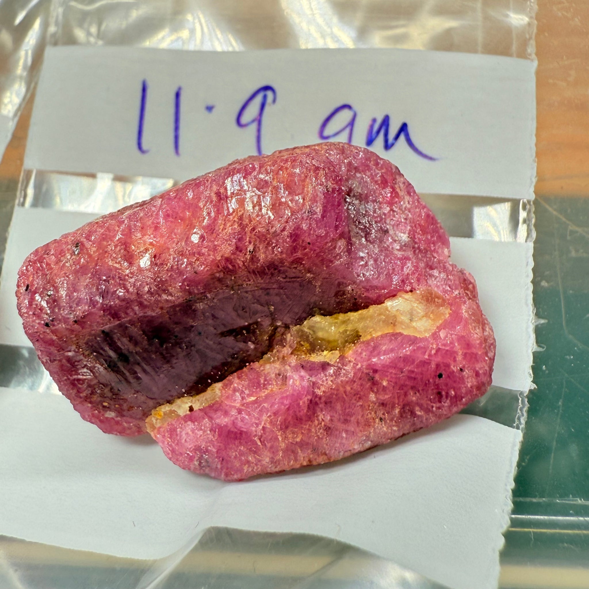 Sapphire Crystal, 11.90gm, Dodoma, Tanzania, Untreated Unheated