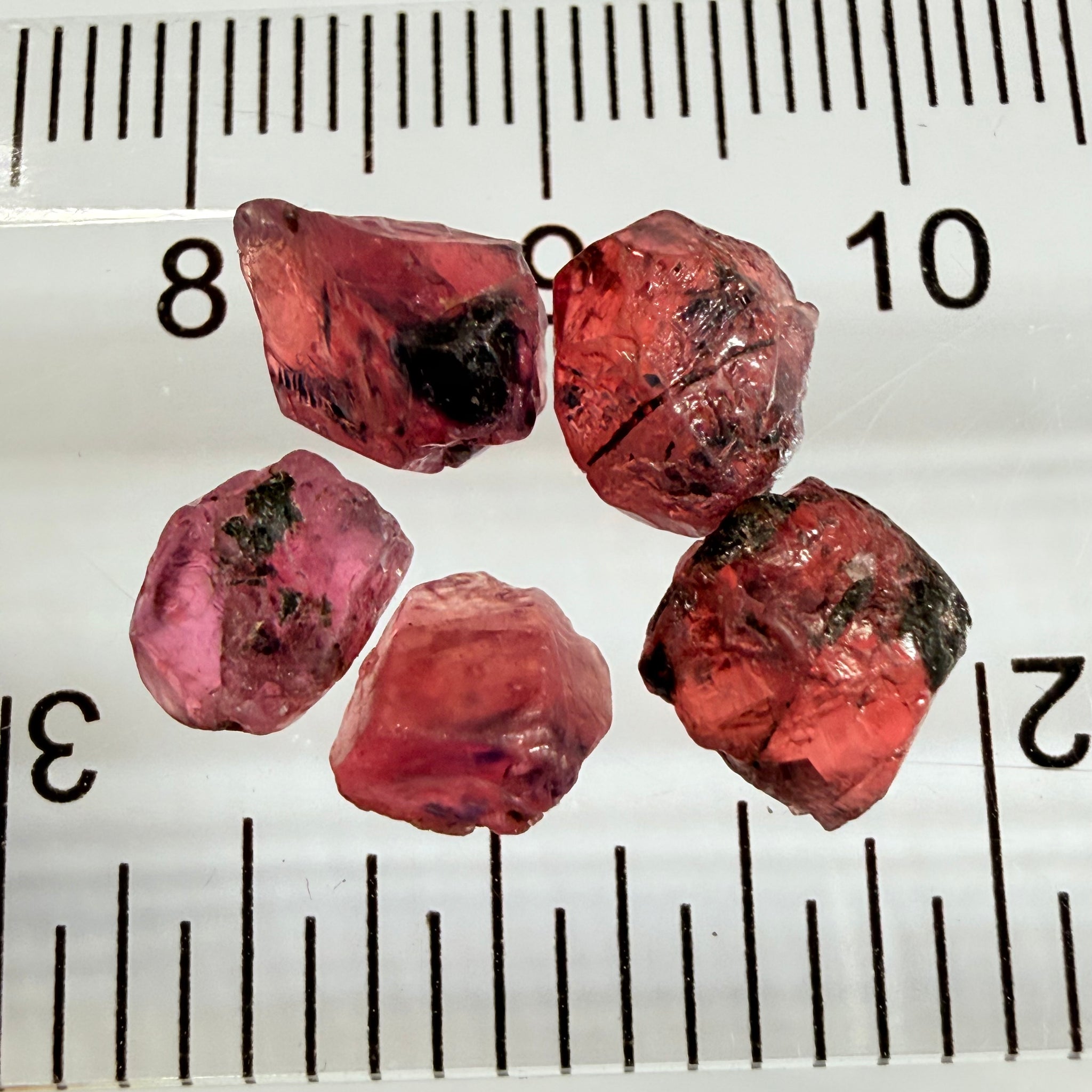 Winza Sapphire Lot, 12.24ct, Winza, Tanzania, Untreated Unheated. Too included to facet but set them in jewellery as is