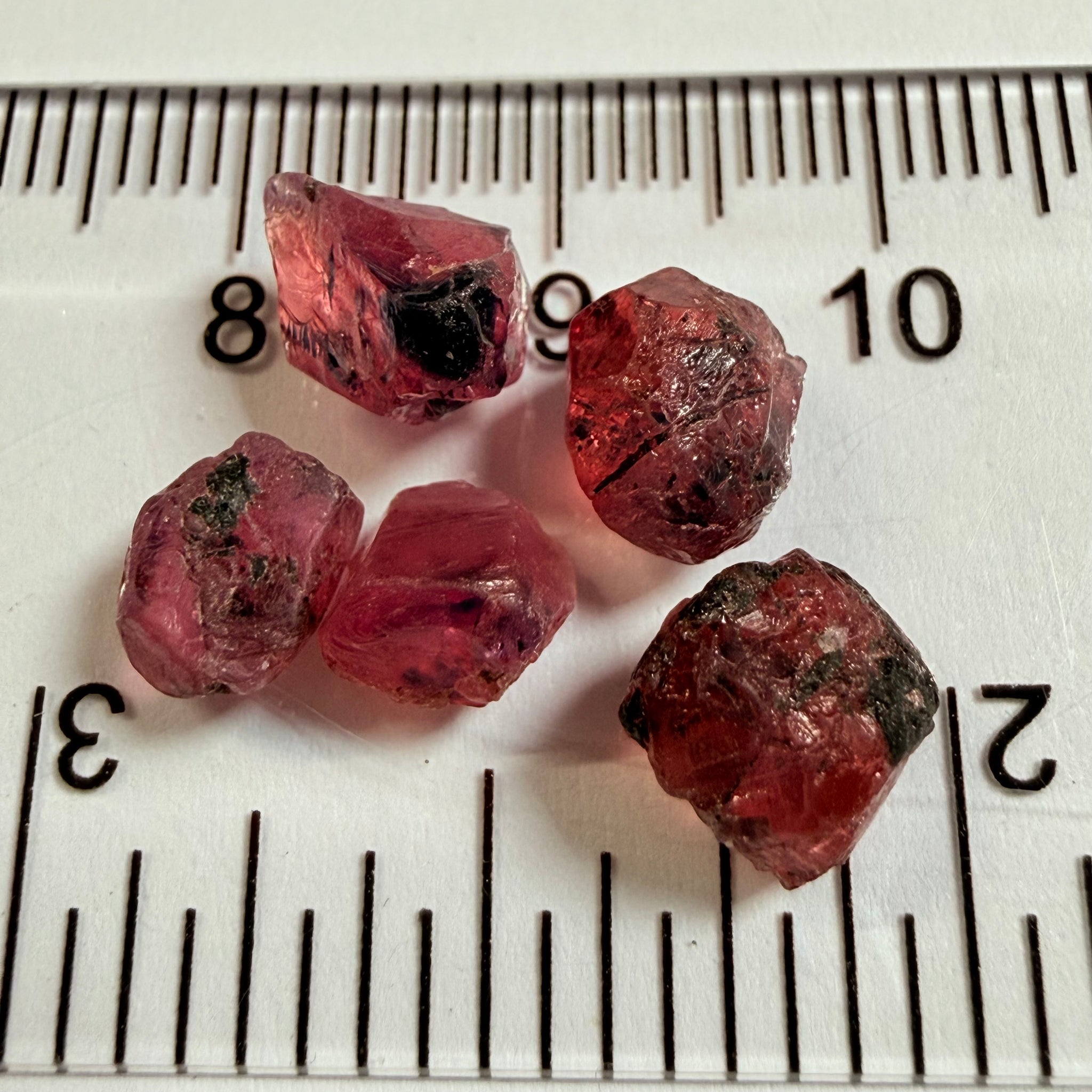 Winza Sapphire Lot, 12.24ct, Winza, Tanzania, Untreated Unheated. Too included to facet but set them in jewellery as is