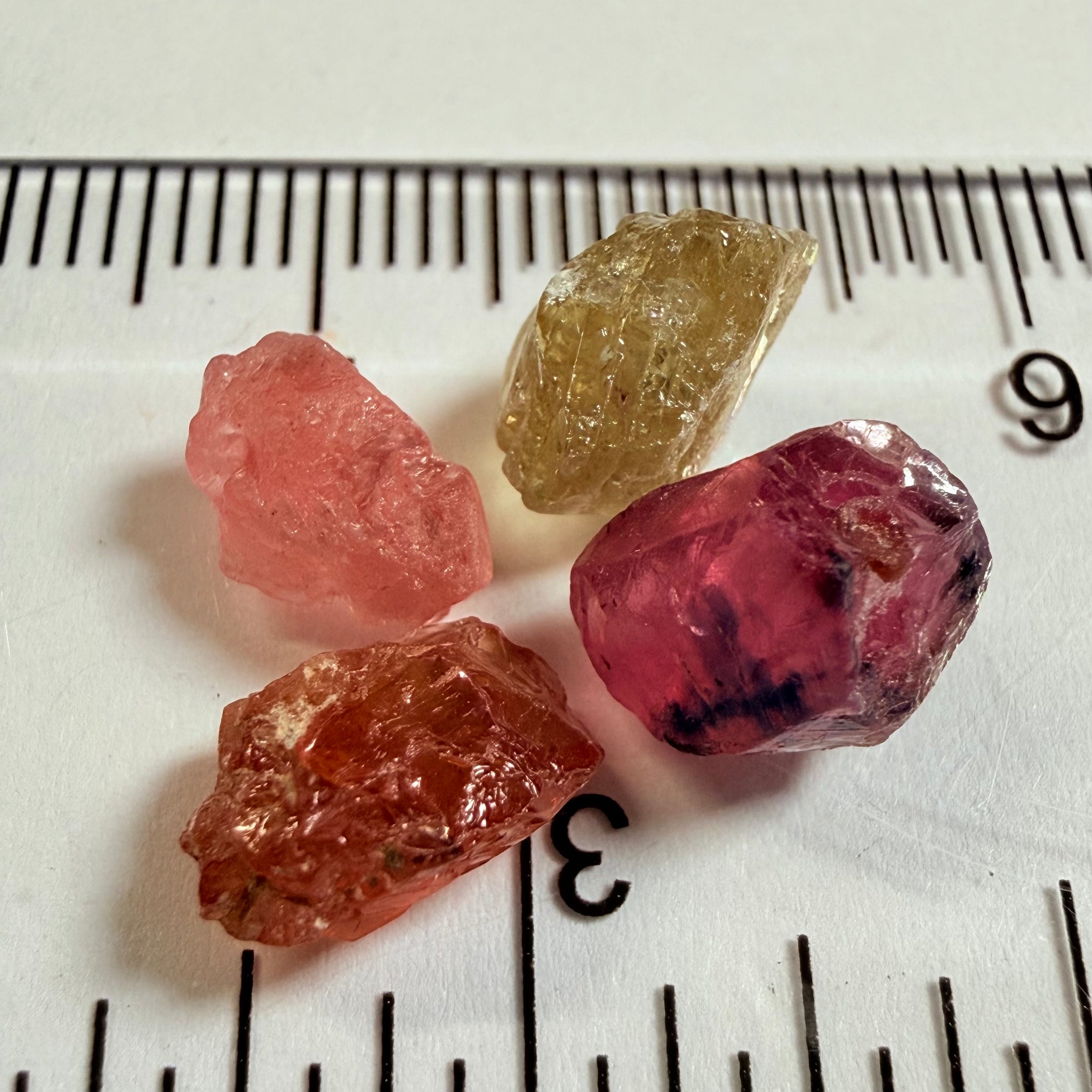 Winza and Umba Sapphire Lot, 11.34ct, Winza, Tanzania, Untreated Unheated. Too included to facet but set them in jewellery as is