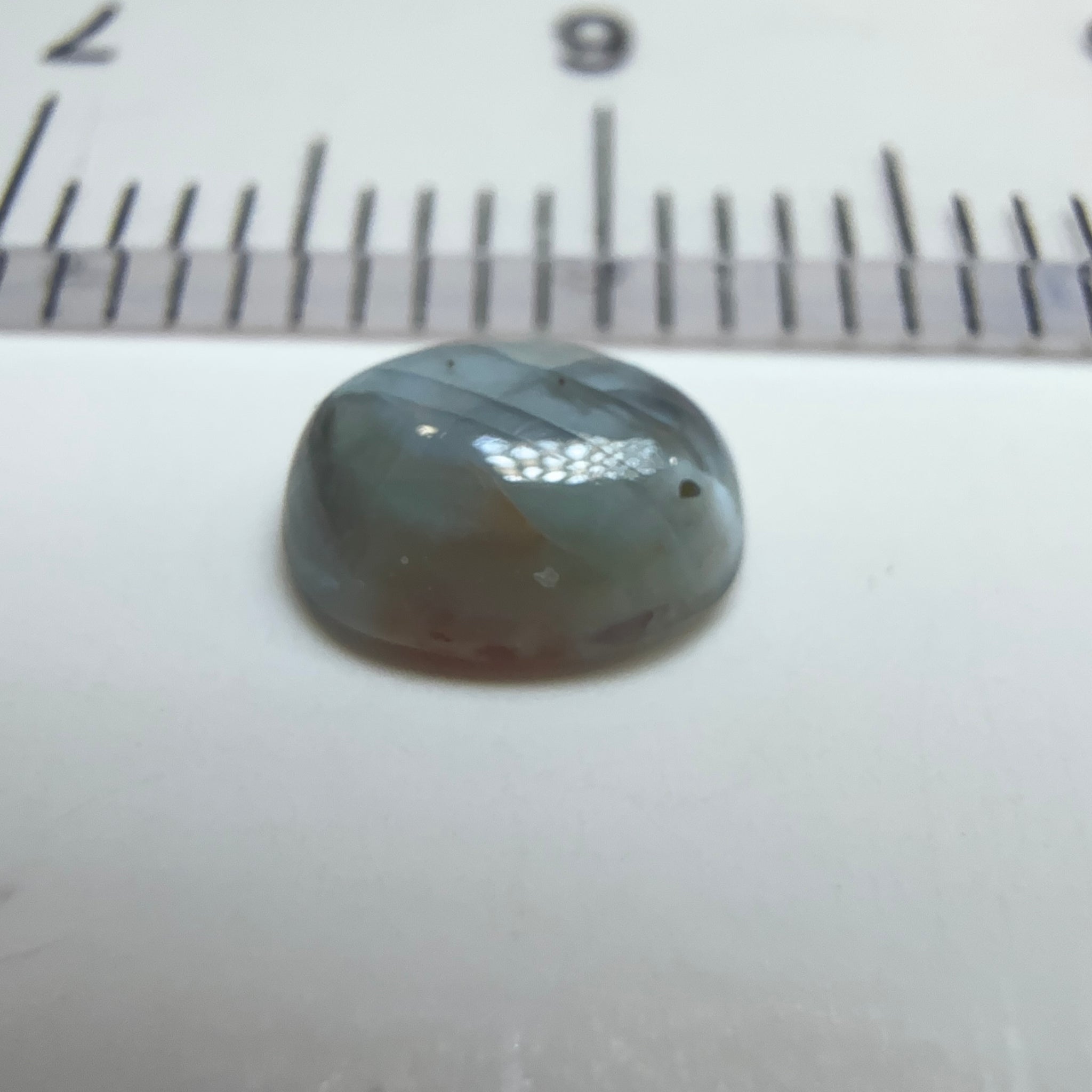 Cats-Eye Alexandrite (very slight partial cats-eye effect), 0.94ct, Manyara, Tanzania, Untreated Unheated