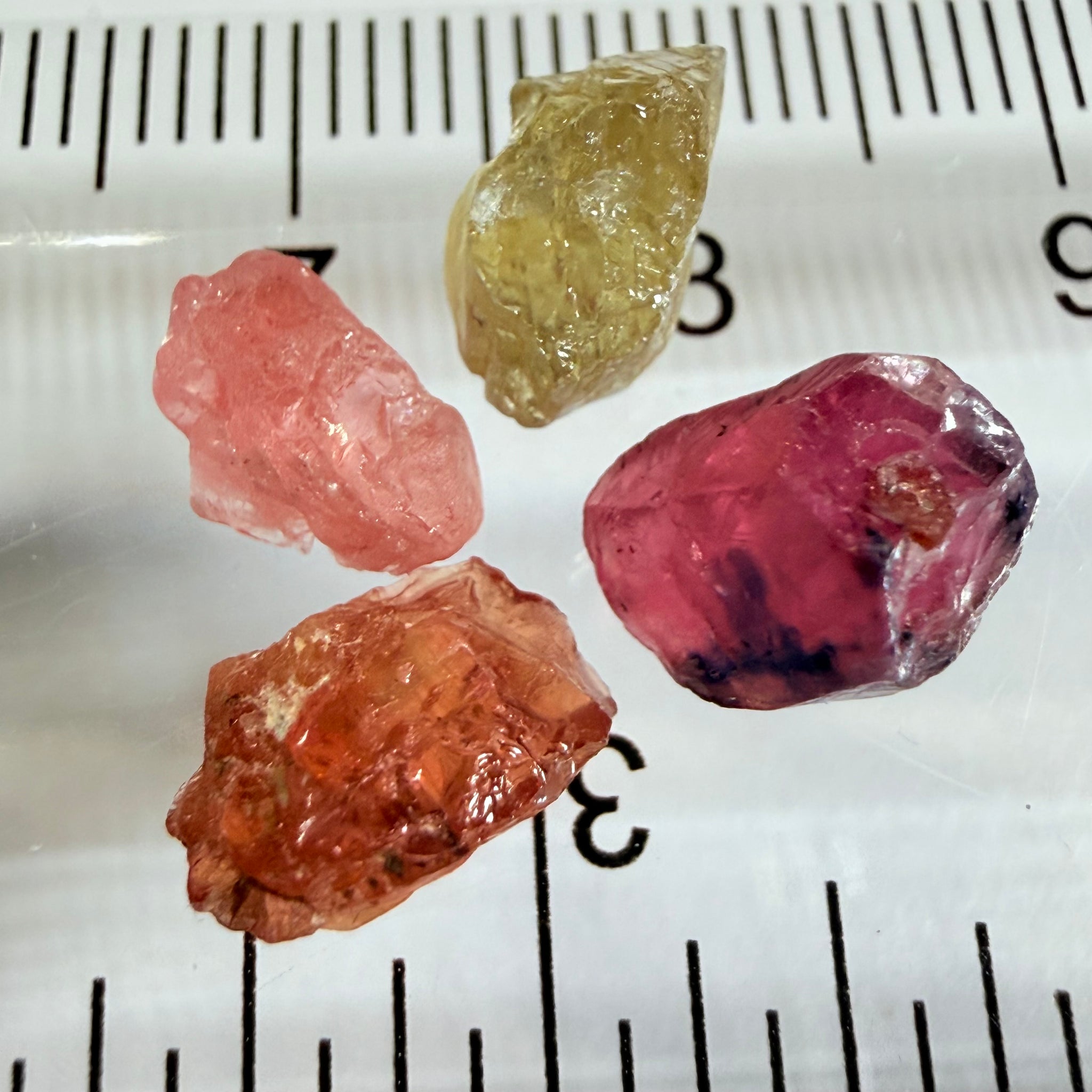 Winza and Umba Sapphire Lot, 11.34ct, Winza, Tanzania, Untreated Unheated. Too included to facet but set them in jewellery as is