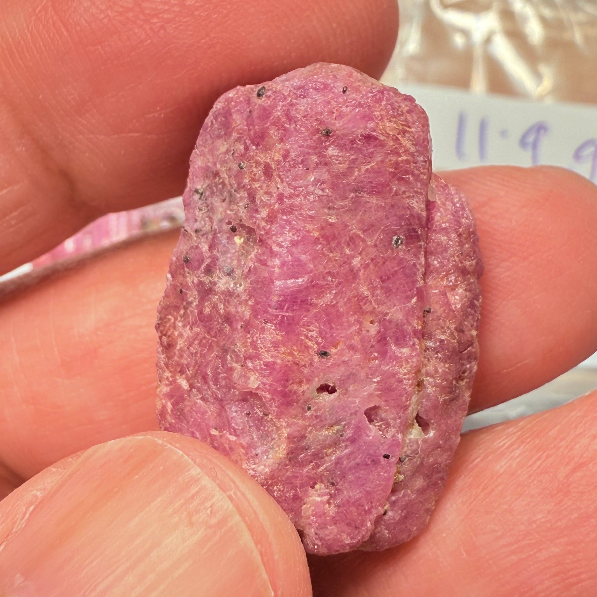 Sapphire Crystal, 11.90gm, Dodoma, Tanzania, Untreated Unheated