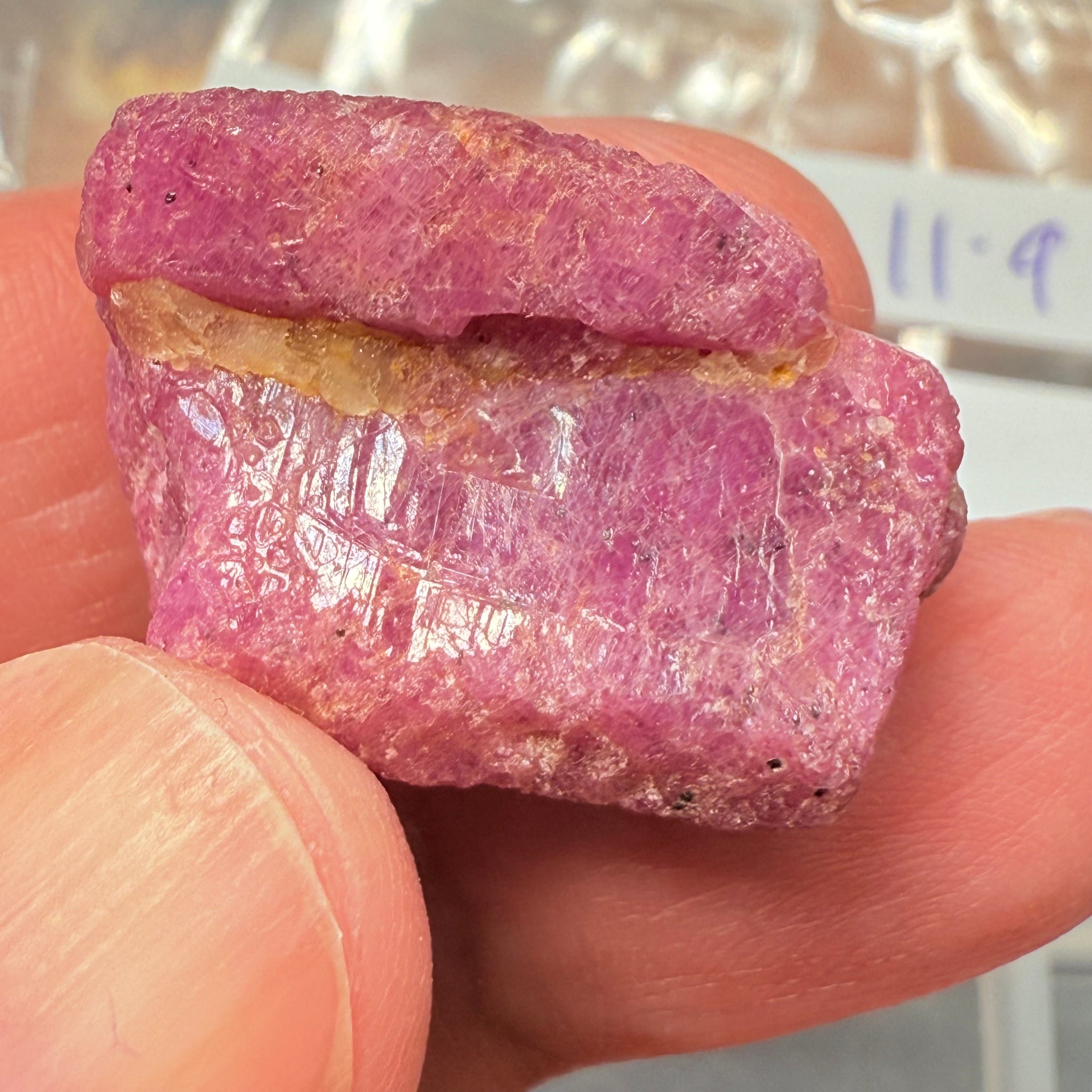 Sapphire Crystal, 11.90gm, Dodoma, Tanzania, Untreated Unheated