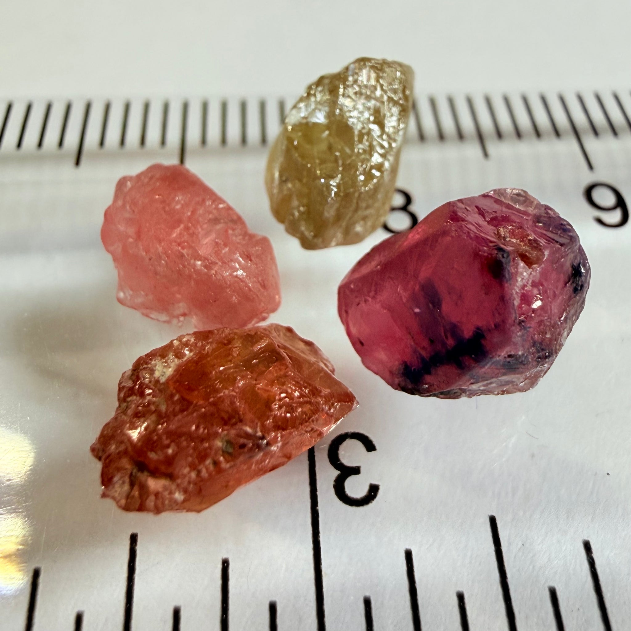 Winza and Umba Sapphire Lot, 11.34ct, Winza, Tanzania, Untreated Unheated. Too included to facet but set them in jewellery as is