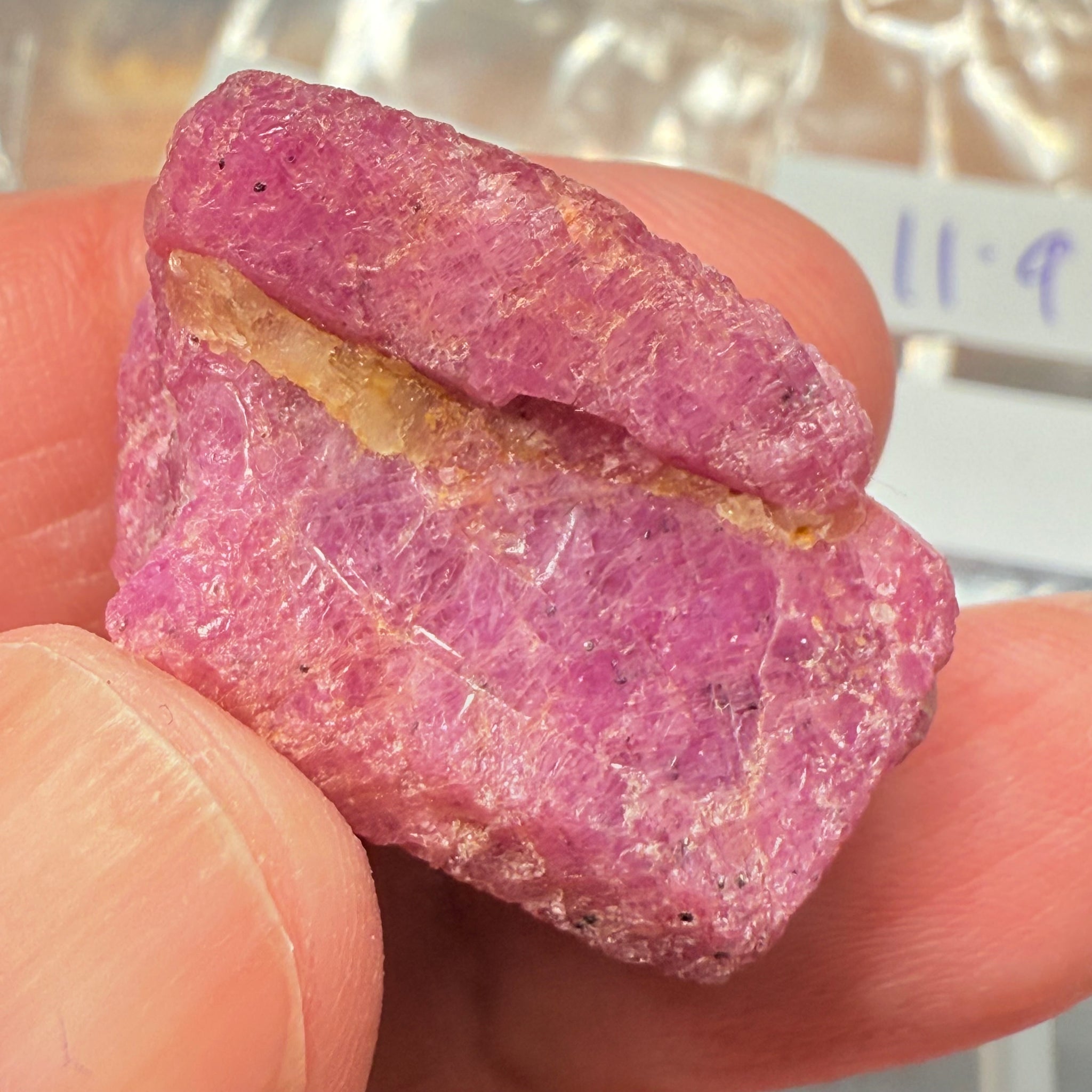 Sapphire Crystal, 11.90gm, Dodoma, Tanzania, Untreated Unheated