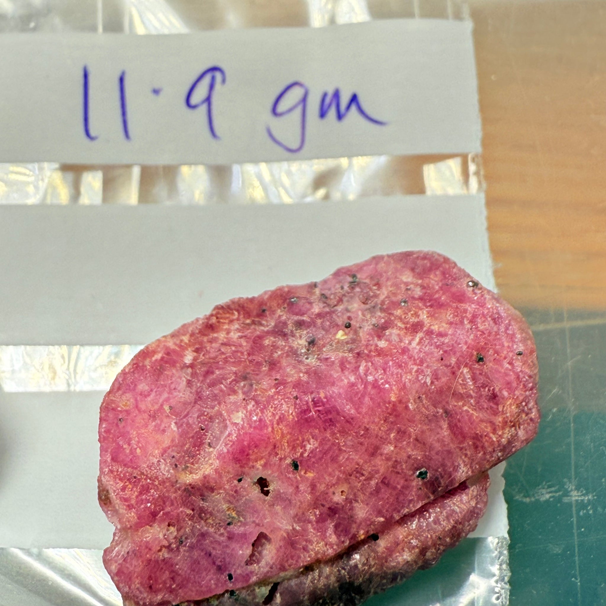 Sapphire Crystal, 11.90gm, Dodoma, Tanzania, Untreated Unheated