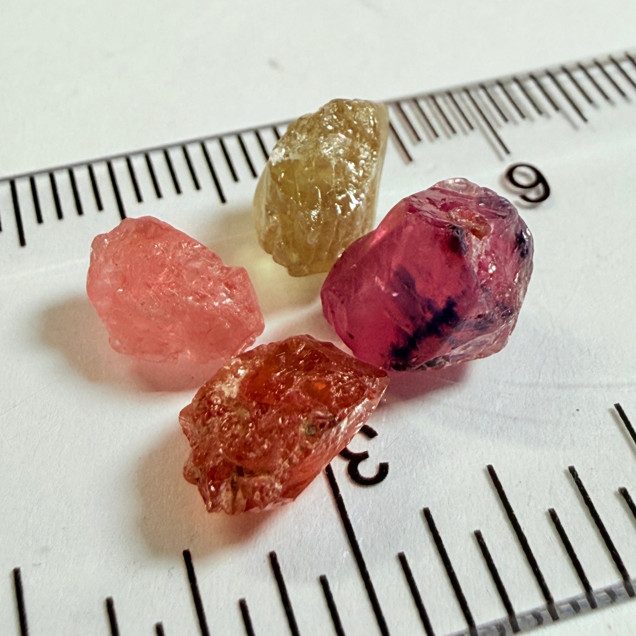 Winza and Umba Sapphire Lot, 11.34ct, Winza, Tanzania, Untreated Unheated. Too included to facet but set them in jewellery as is