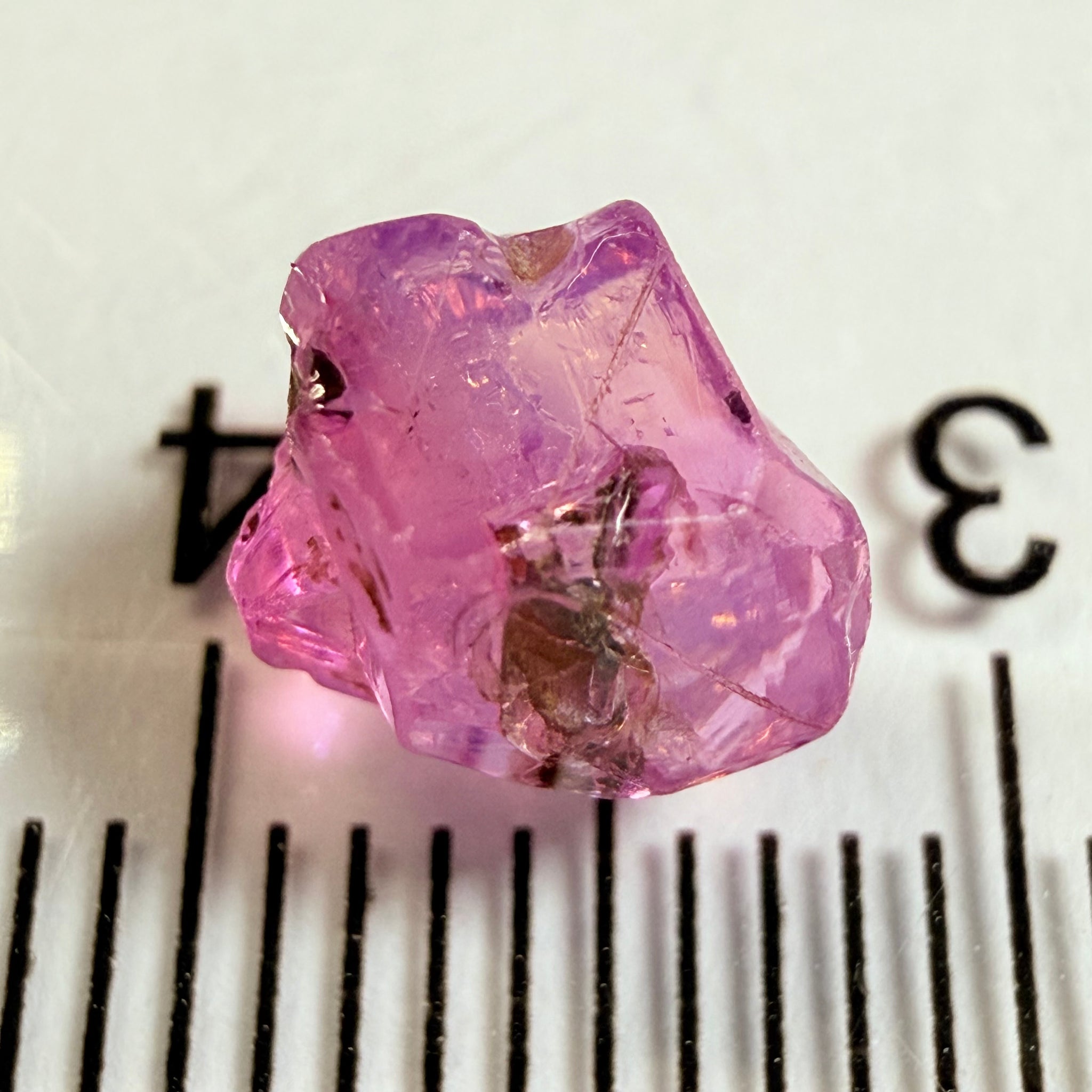 Winza Sapphire, 2.33ct, Winza, Tanzania, Untreated Unheated, not for faceting, but great to set in jewellery as is