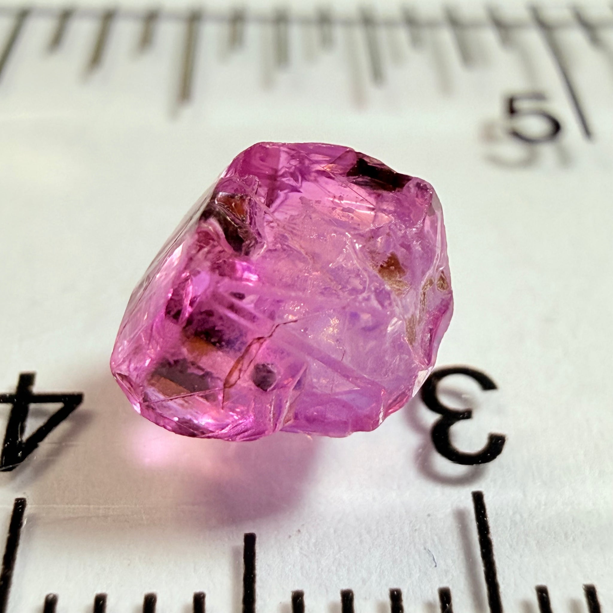 Winza Sapphire, 2.33ct, Winza, Tanzania, Untreated Unheated, not for faceting, but great to set in jewellery as is