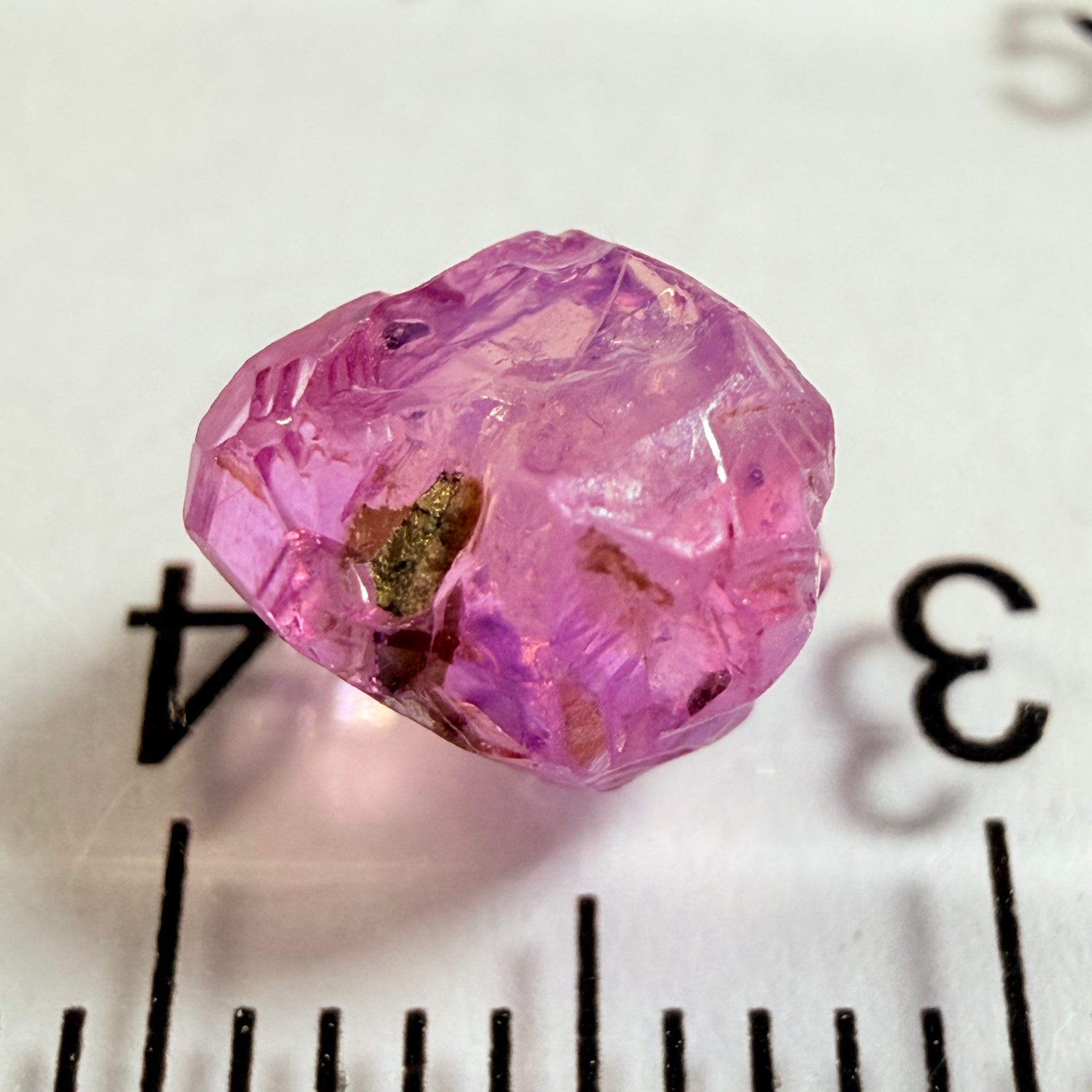 Winza Sapphire, 2.33ct, Winza, Tanzania, Untreated Unheated, not for faceting, but great to set in jewellery as is