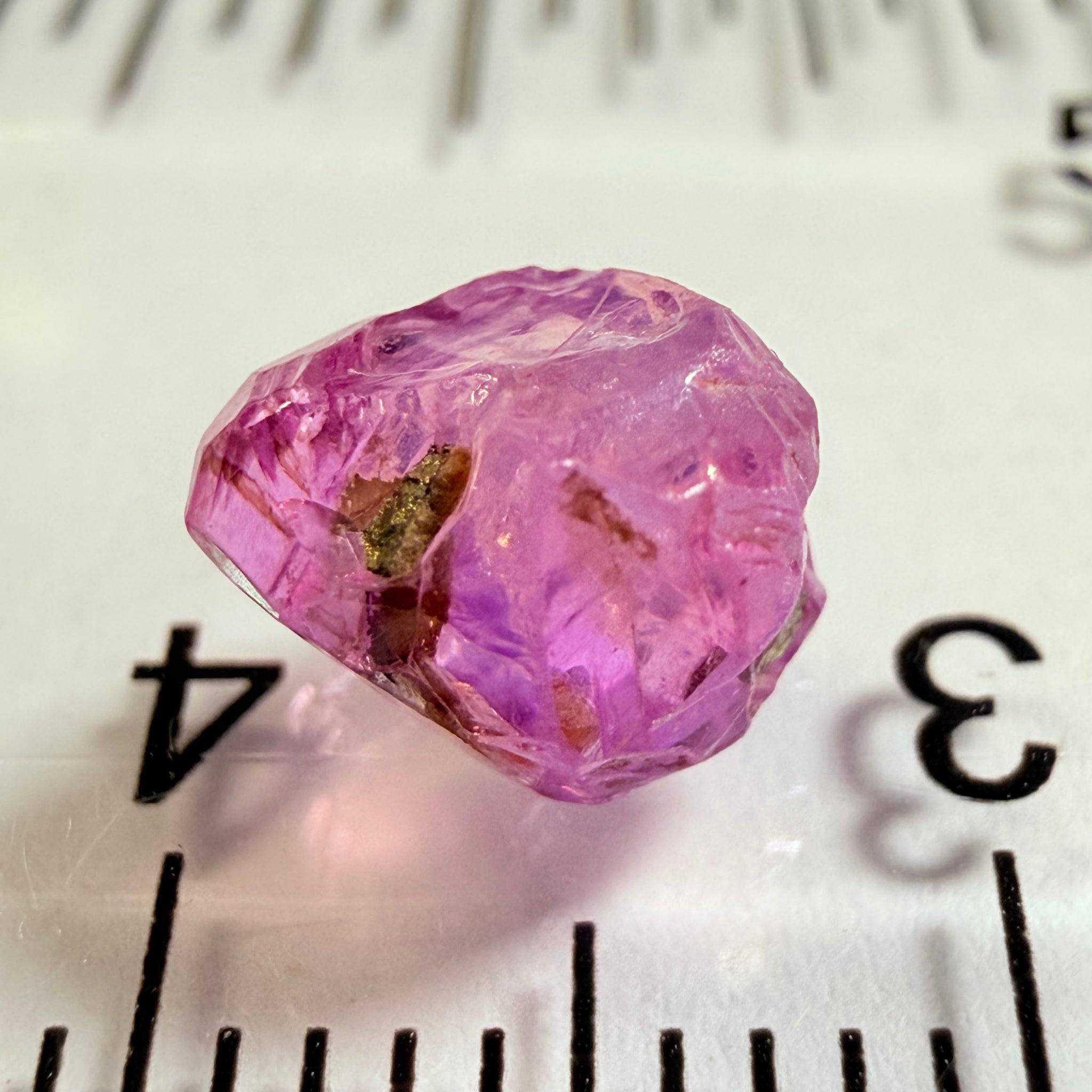 Winza Sapphire, 2.33ct, Winza, Tanzania, Untreated Unheated, not for faceting, but great to set in jewellery as is